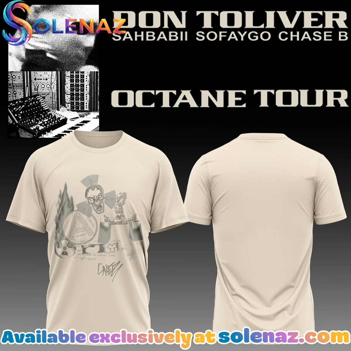 Don Toliver Octane Tour Signed Shirt & Hoodie (Style 27)