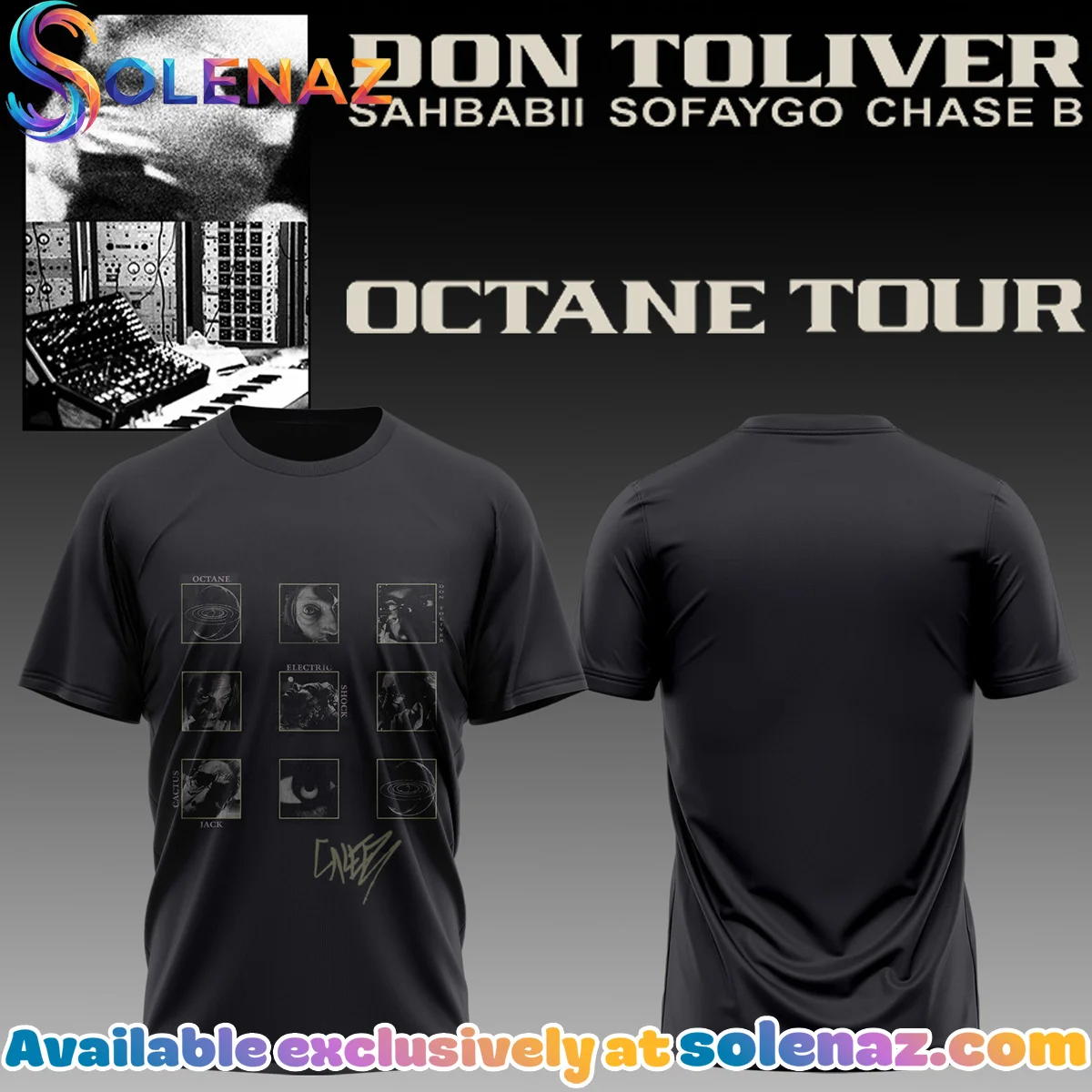 Don Toliver Octane Tour Signed Shirt & Hoodie - Variant 29