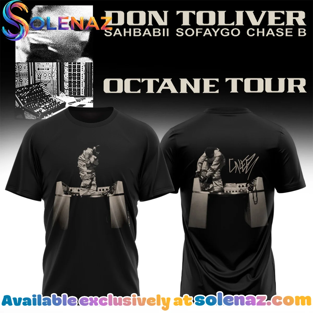 Don Toliver Octane Tour Signed Shirt & Hoodie - Series 28