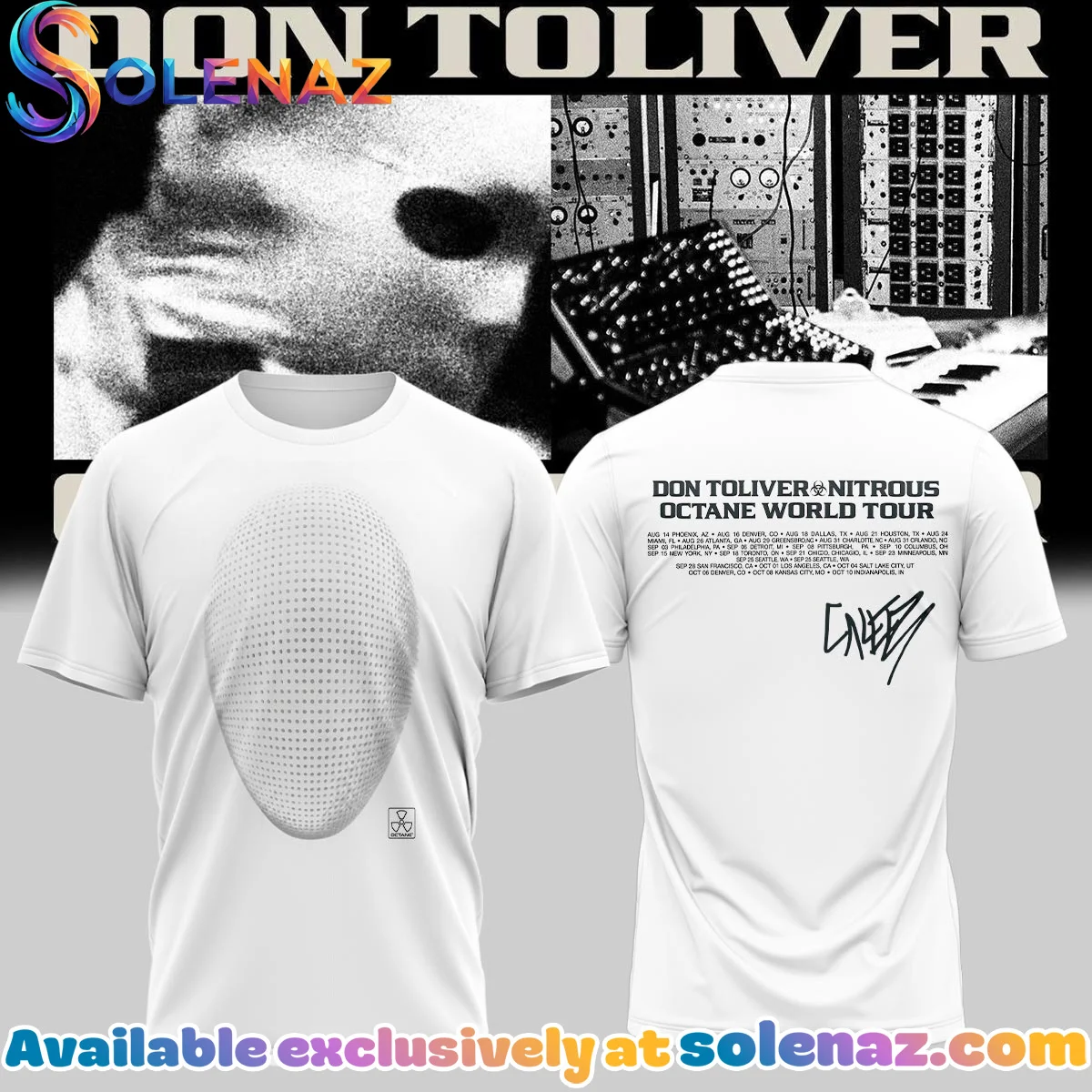 Don Toliver Octane Tour Signed T-Shirt & Hoodie [Batch 12]