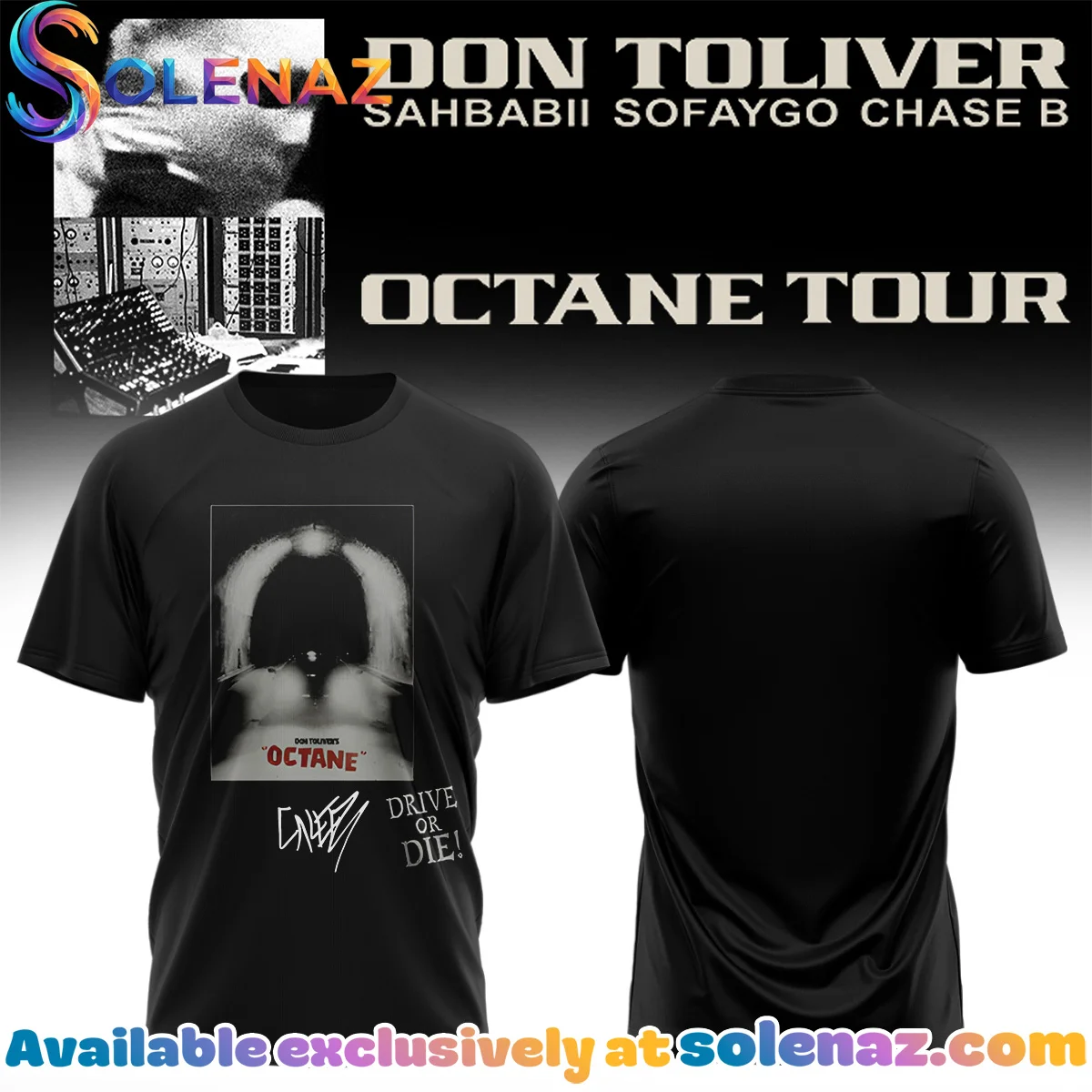 Don Toliver Octane Tour Signed Shirt & Hoodie (Design 25)