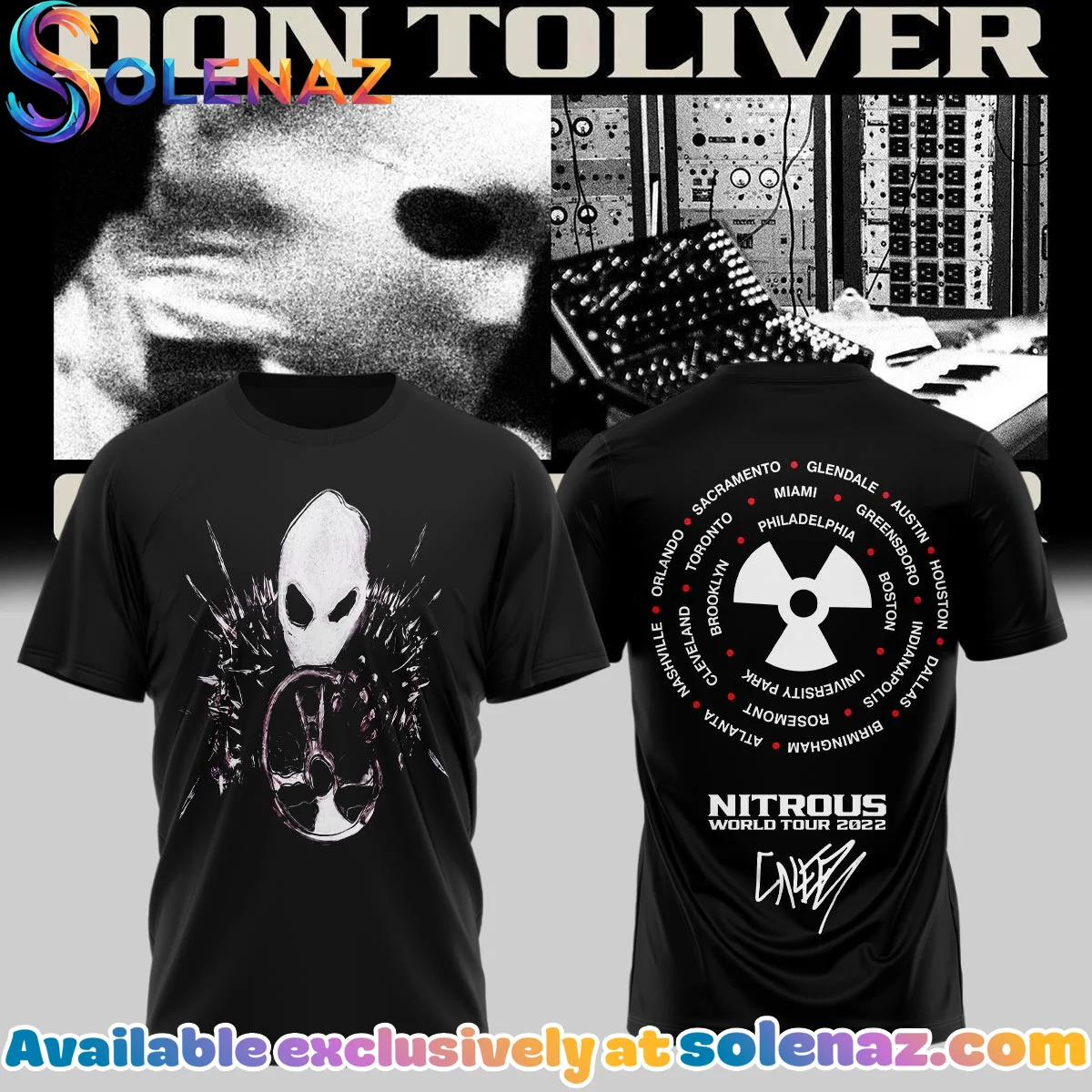 Don Toliver Octane Tour Signed Shirt & Hoodie - Variant 22