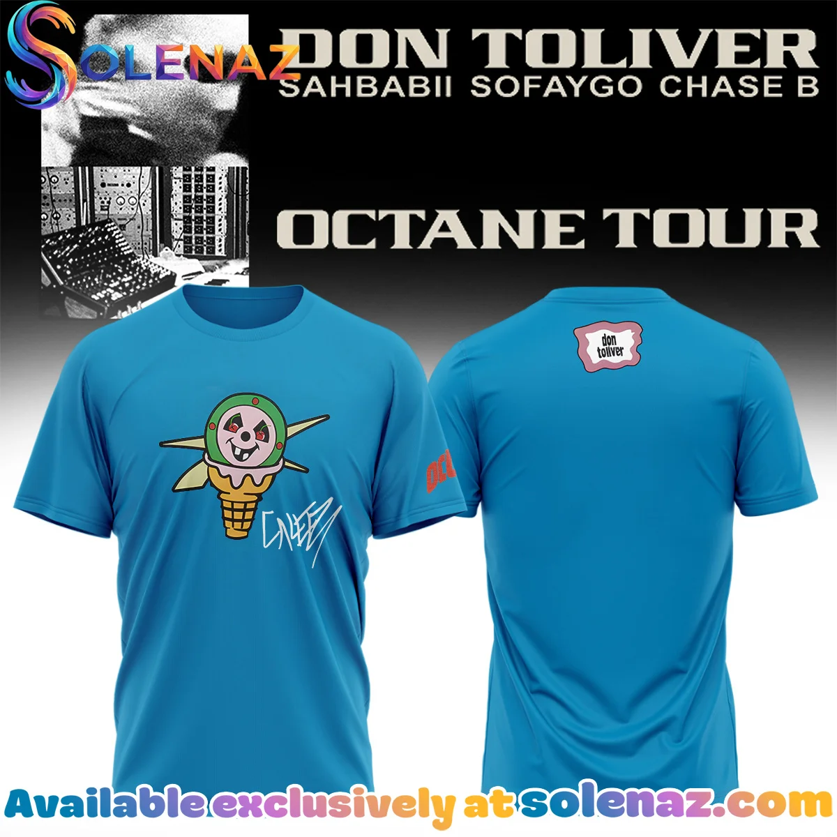 Don Toliver Octane Tour Signed T-Shirt & Hoodie (Design 9)
