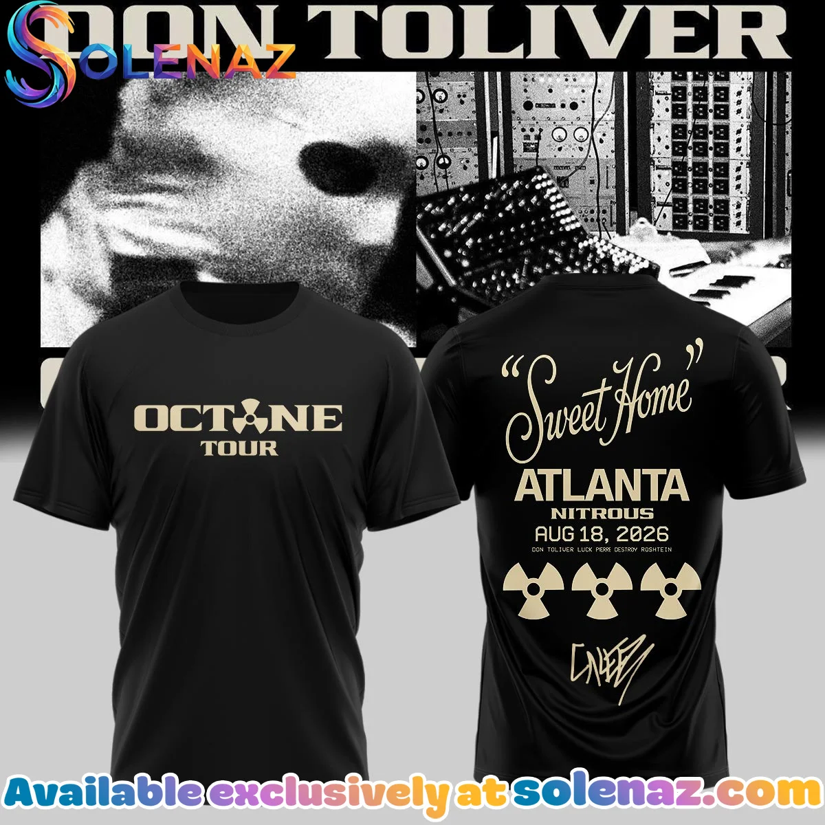Don Toliver Octane Tour Signed T-Shirt & Hoodie - Variant 14