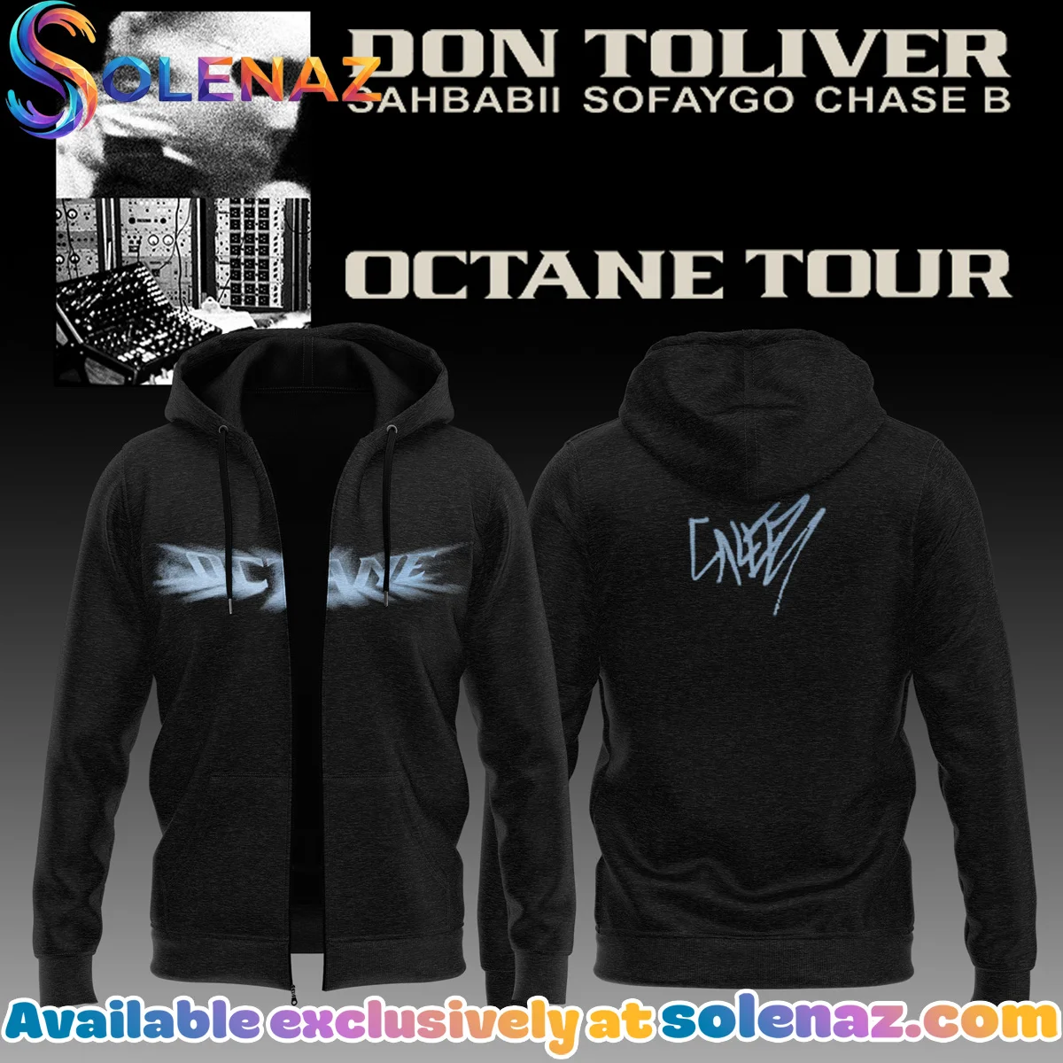Don Toliver Octane Tour Signed T-Shirt & Hoodie - Variant 33