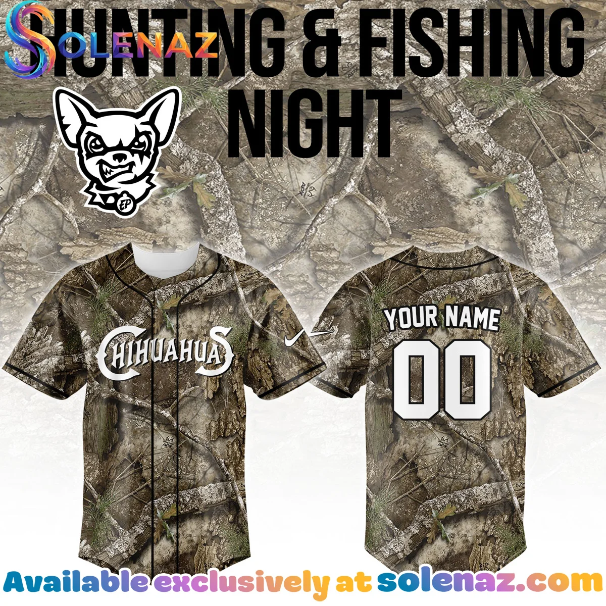 El Paso Chihuahuas Hunting And Fishing Jersey El Paso Chihuahuas Hunting And Fishing Jersey