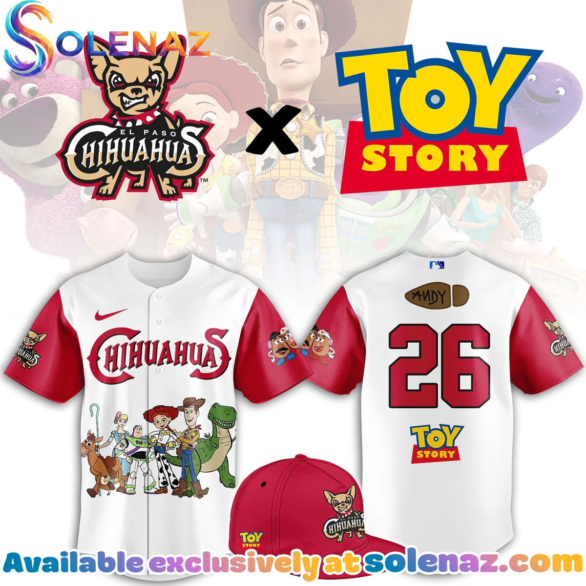 El Paso Chihuahuas Toy Story Jersey