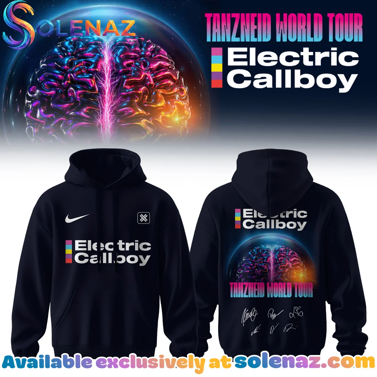 Electric Callboy Tanzneid World Tour Signed T-Shirt & Hoodie [Batch 11]