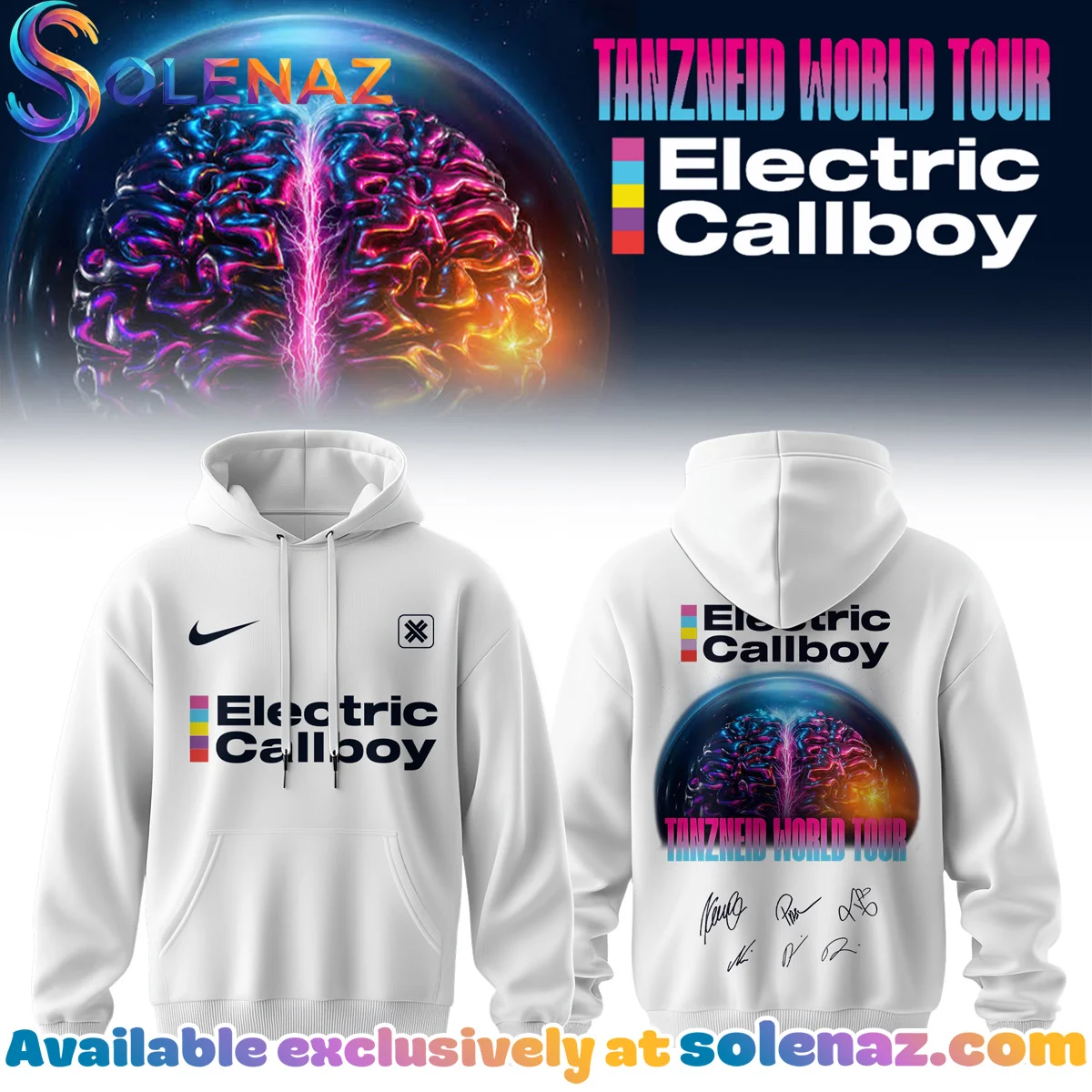 Electric Callboy Tanzneid World Tour Signed Shirt & Hoodie - Series 13