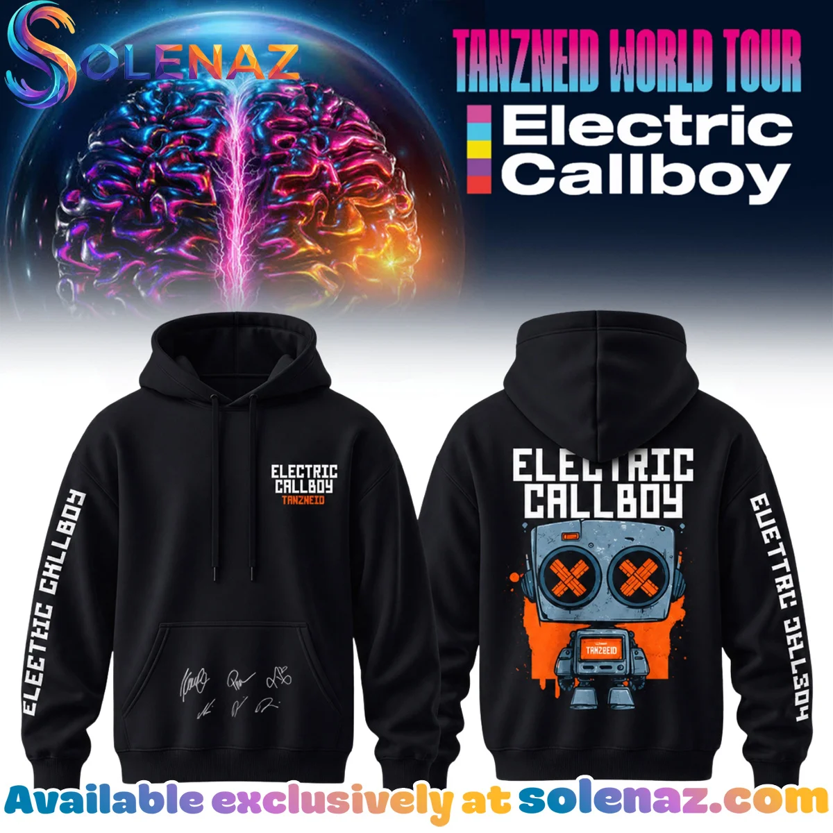 Electric Callboy Tanzneid World Tour Signed T-Shirt & Hoodie [Drop 8]