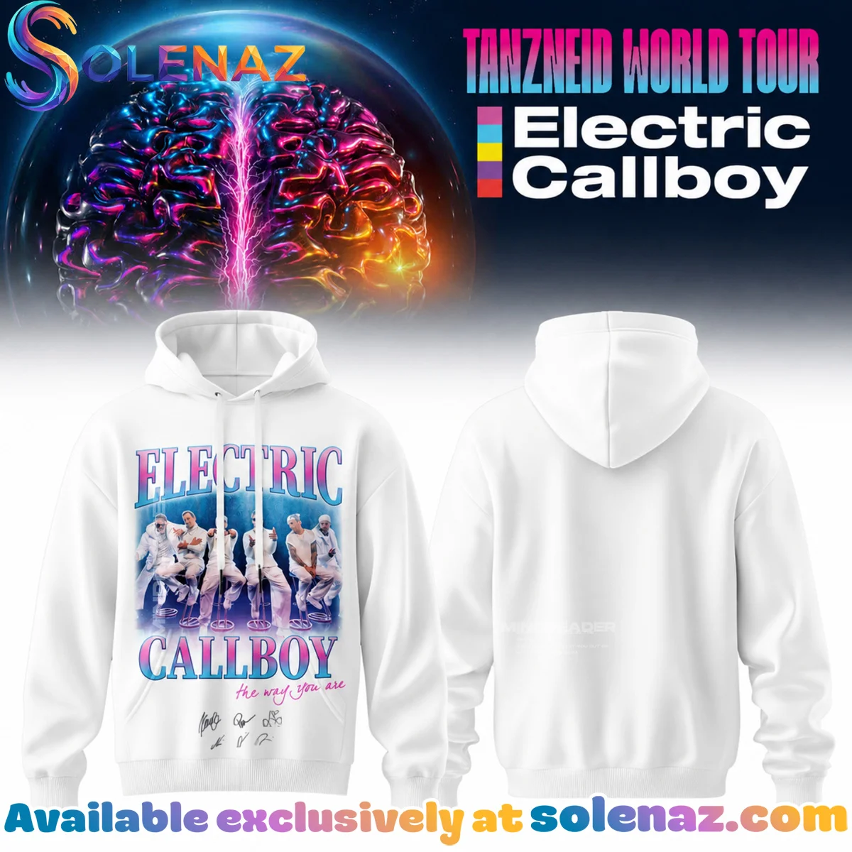 Electric Callboy Tanzneid World Tour Signed T-Shirt & Hoodie (Release 6)