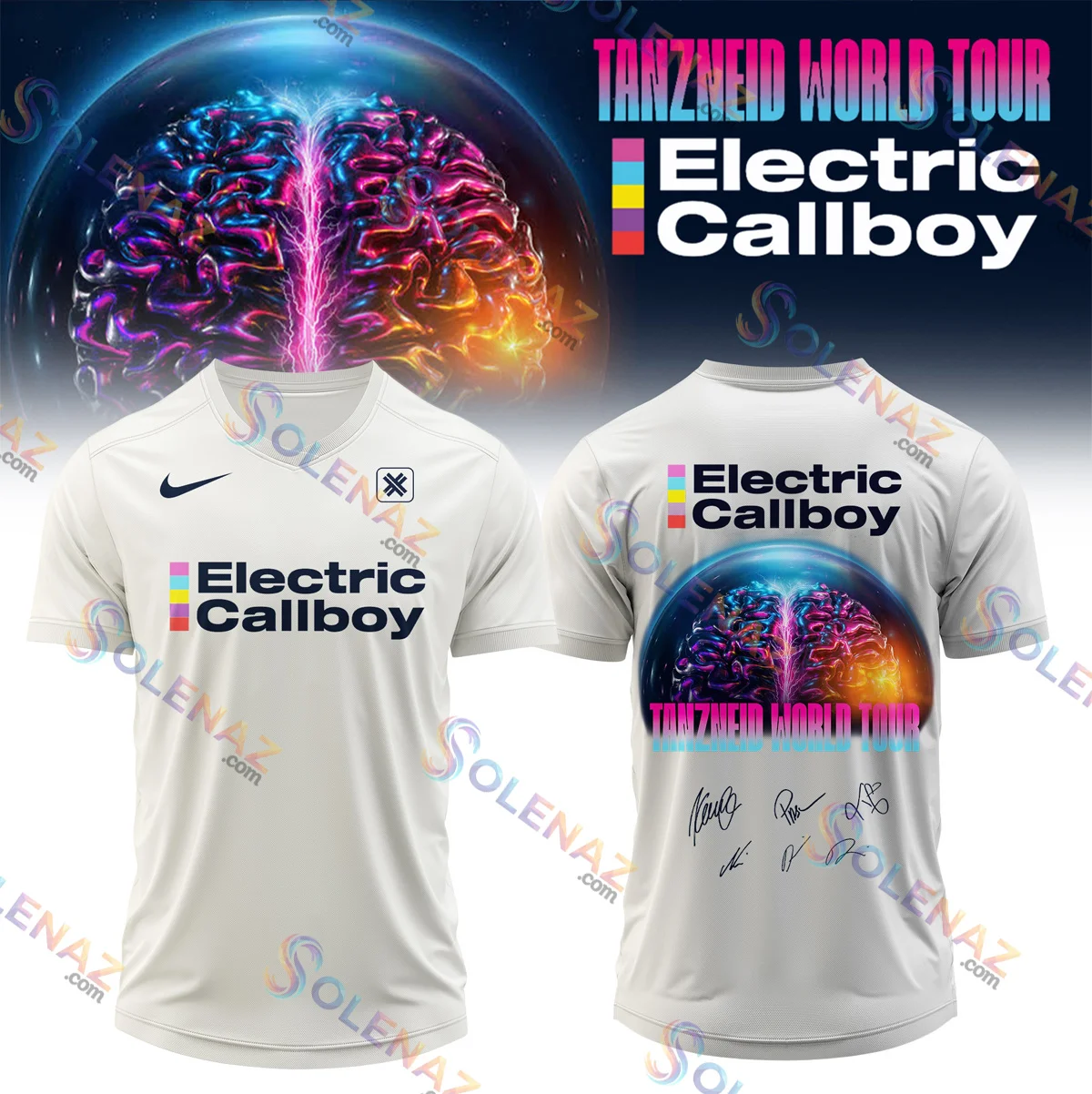 Electric Callboy Tanzneid World Tour Signed Jersey - Variant 15