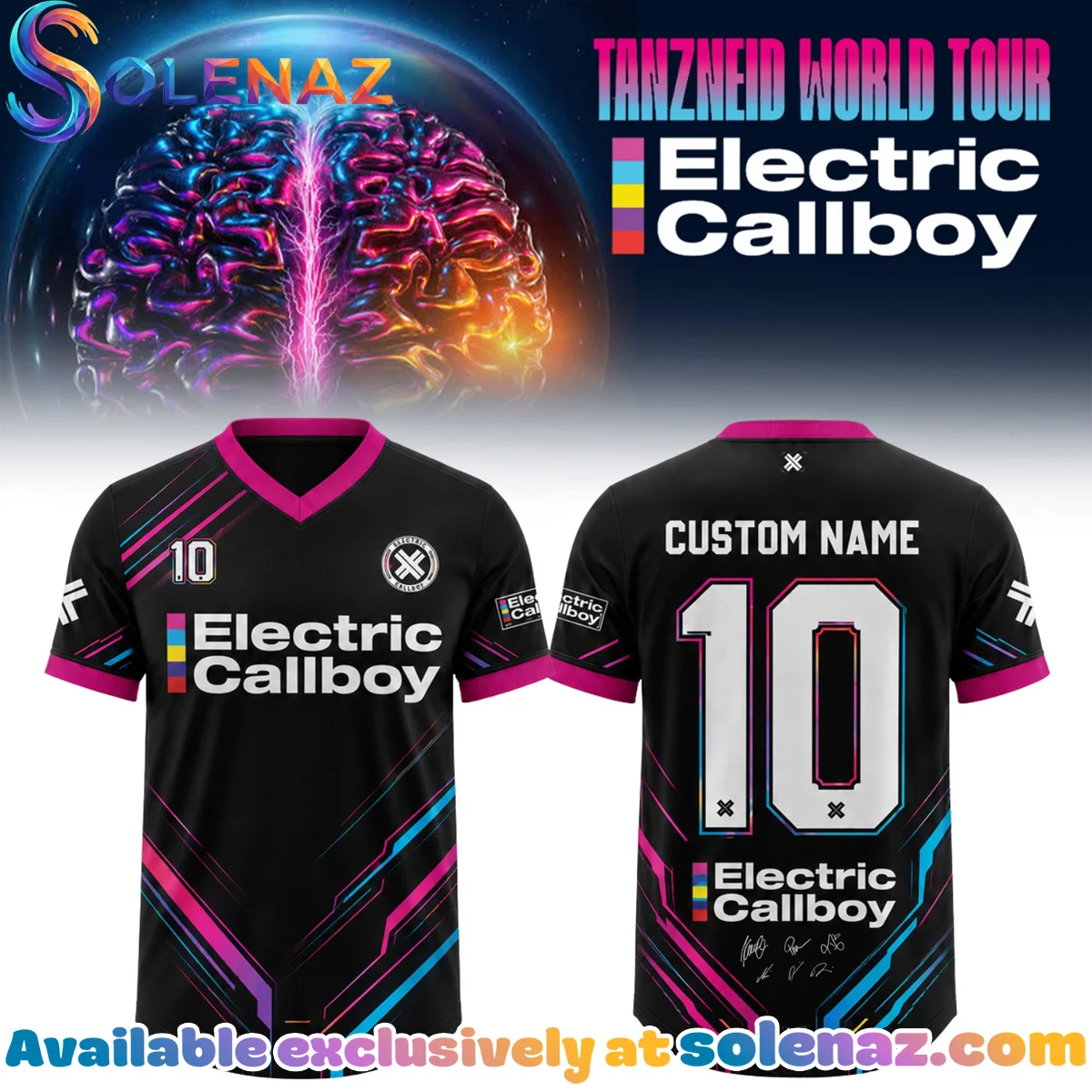 Electric Callboy Tanzneid World Tour Signed Jersey (Style 1)