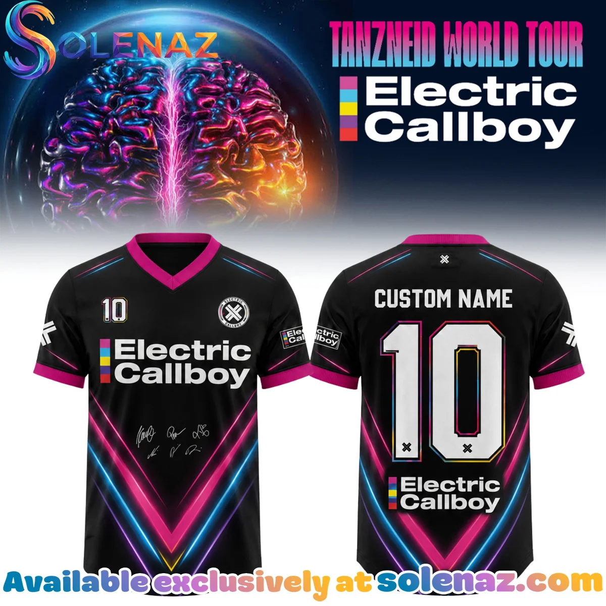 Electric Callboy Tanzneid World Tour Signed Jersey (Release 16)
