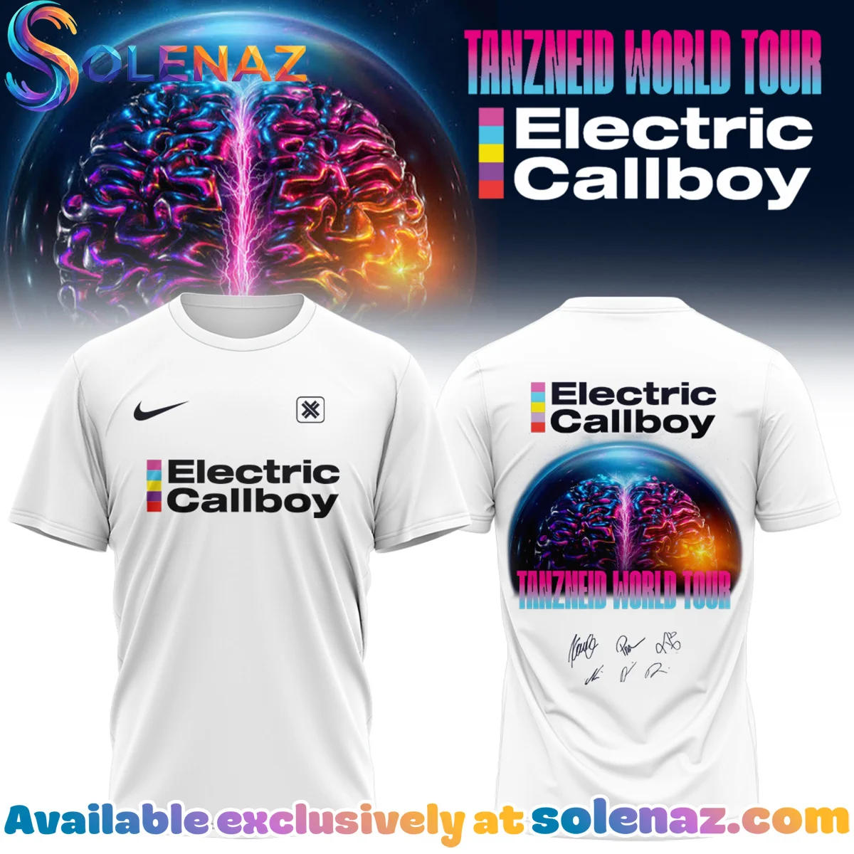 Electric Callboy Tanzneid World Tour Signed Shirt & Hoodie - Series 18