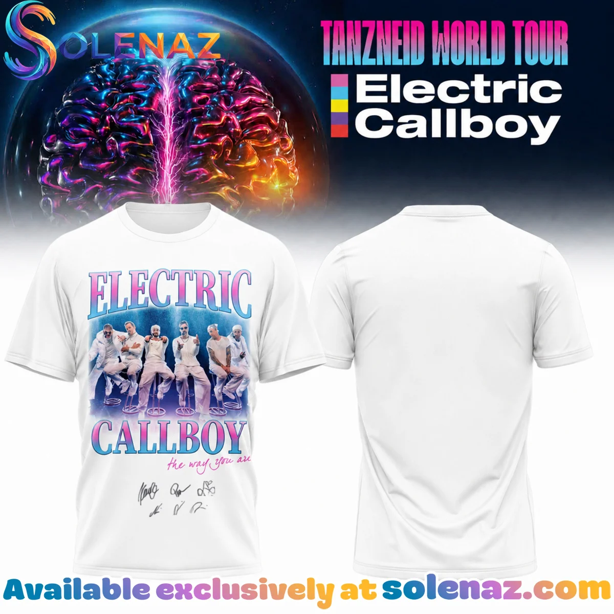 Electric Callboy Tanzneid World Tour Signed T-Shirt & Hoodie (Release 16)