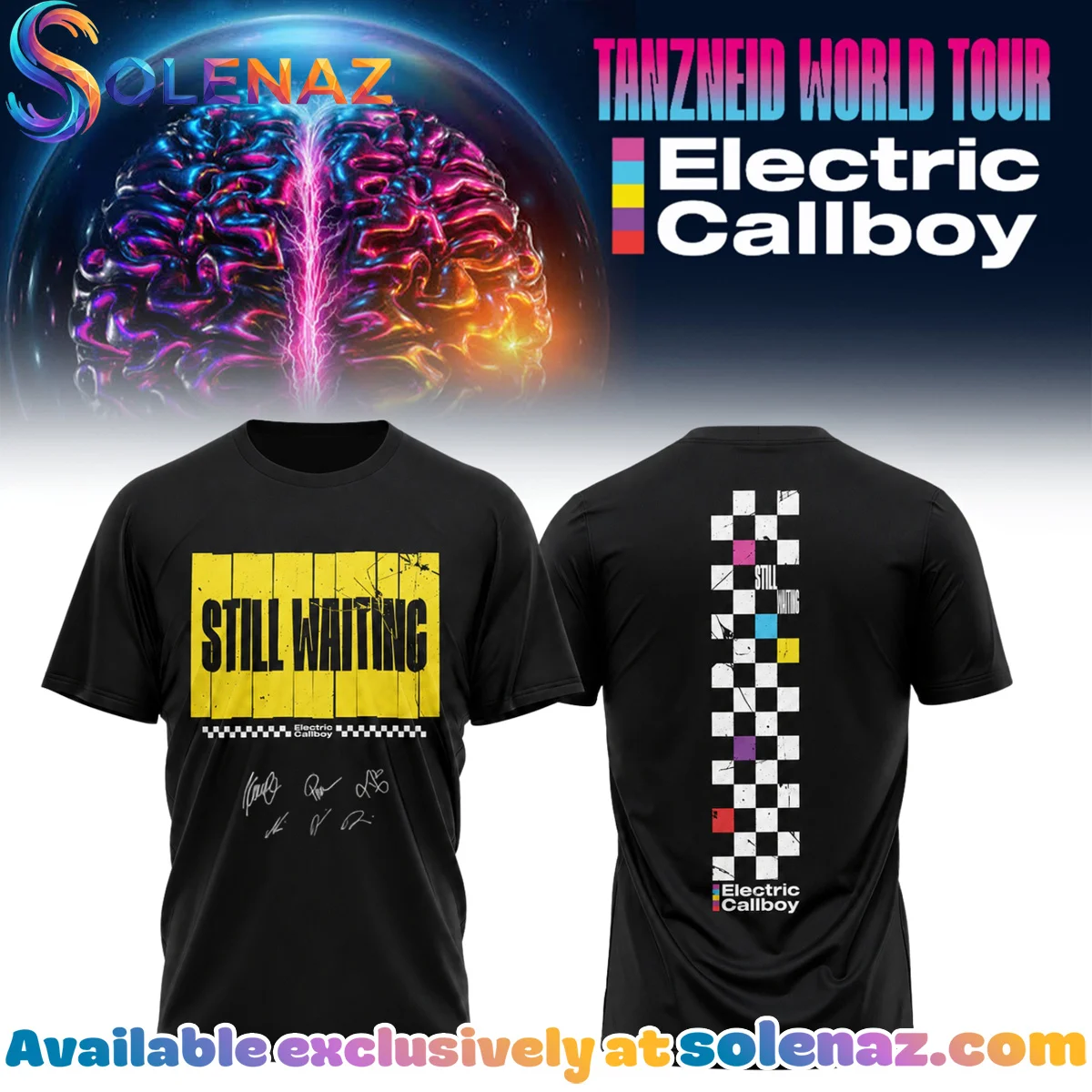 Electric Callboy Tanzneid World Tour Signed T-Shirt & Hoodie (Design 24)