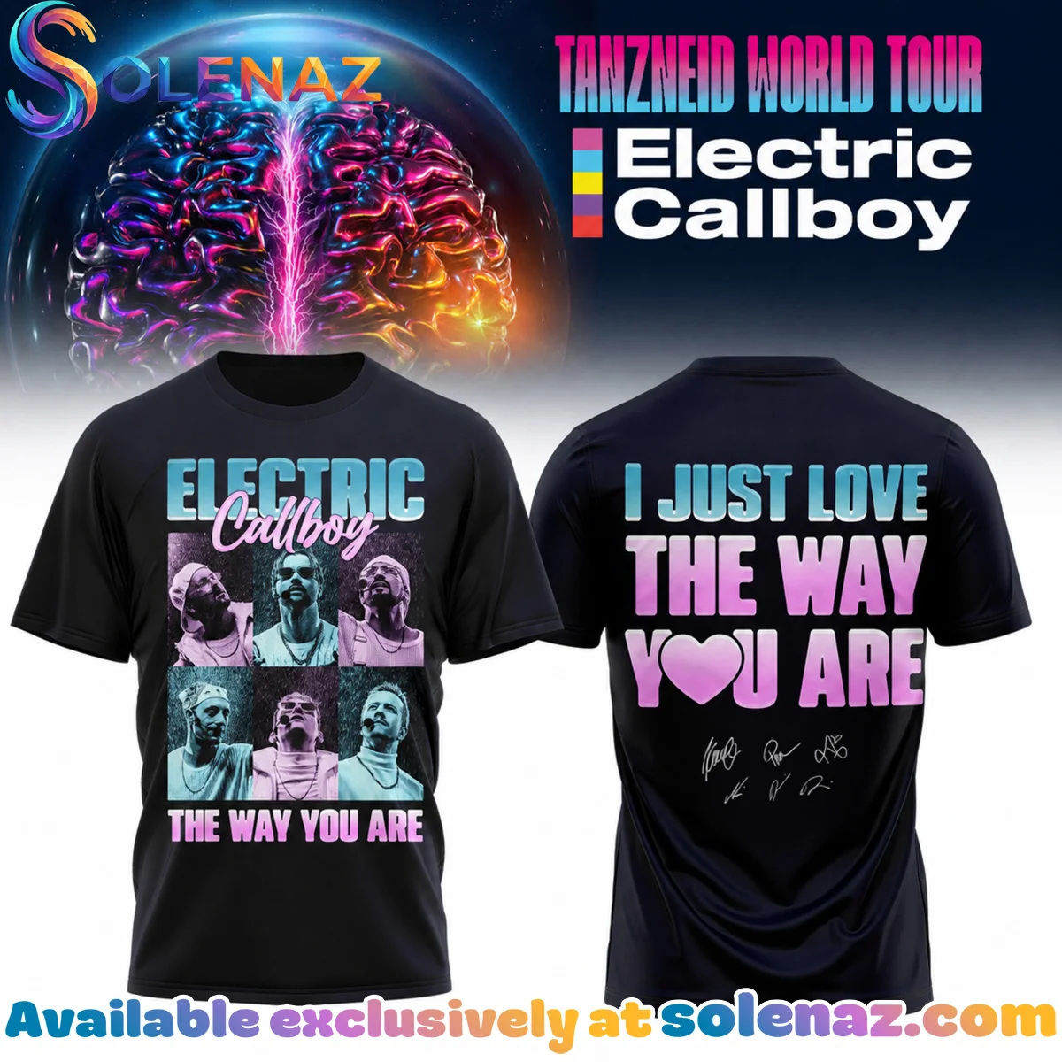 Electric Callboy Tanzneid World Tour Signed Shirt & Hoodie [Batch 20]