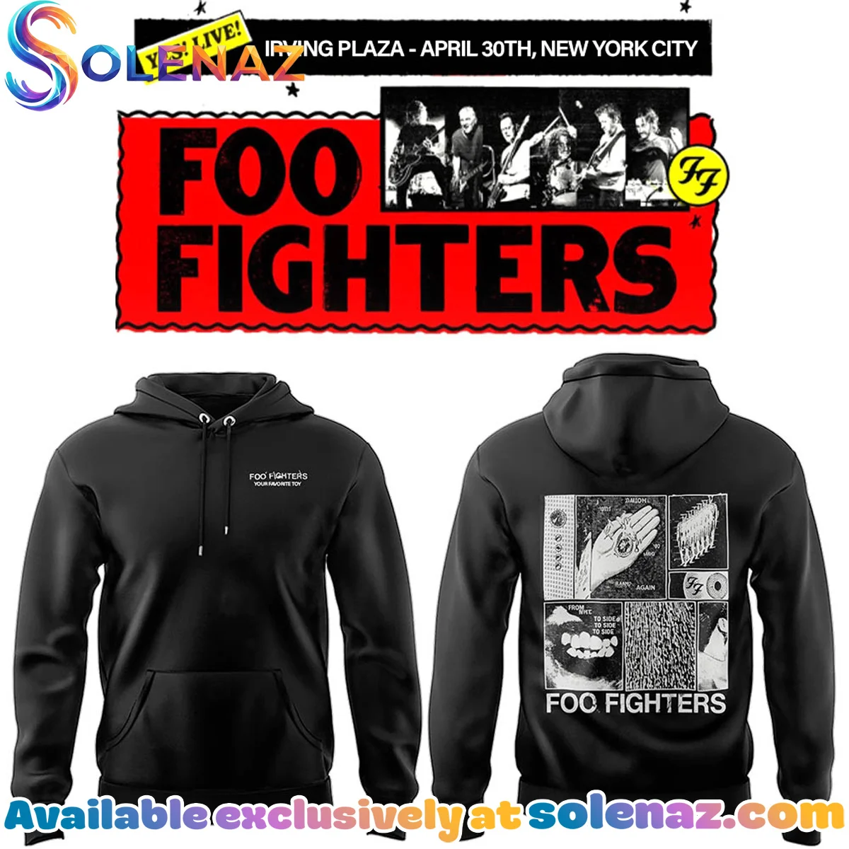 FF Irving Plaza New York City T-Shirt & Hoodie (Release 1)