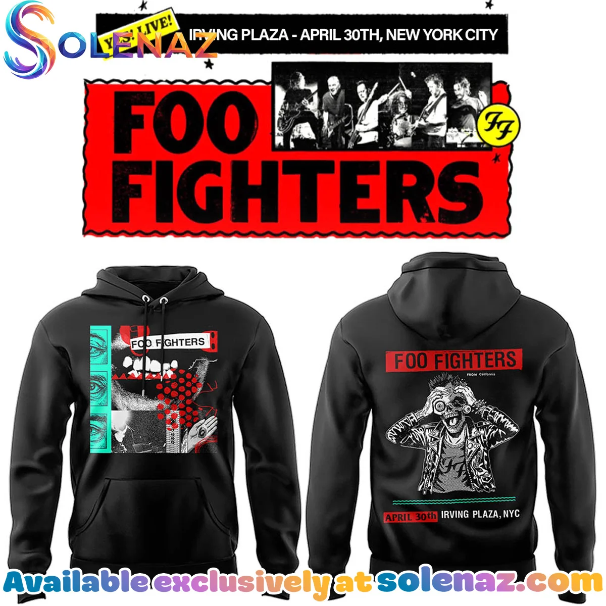 FF Irving Plaza New York City T-Shirt & Hoodie (Design 3)