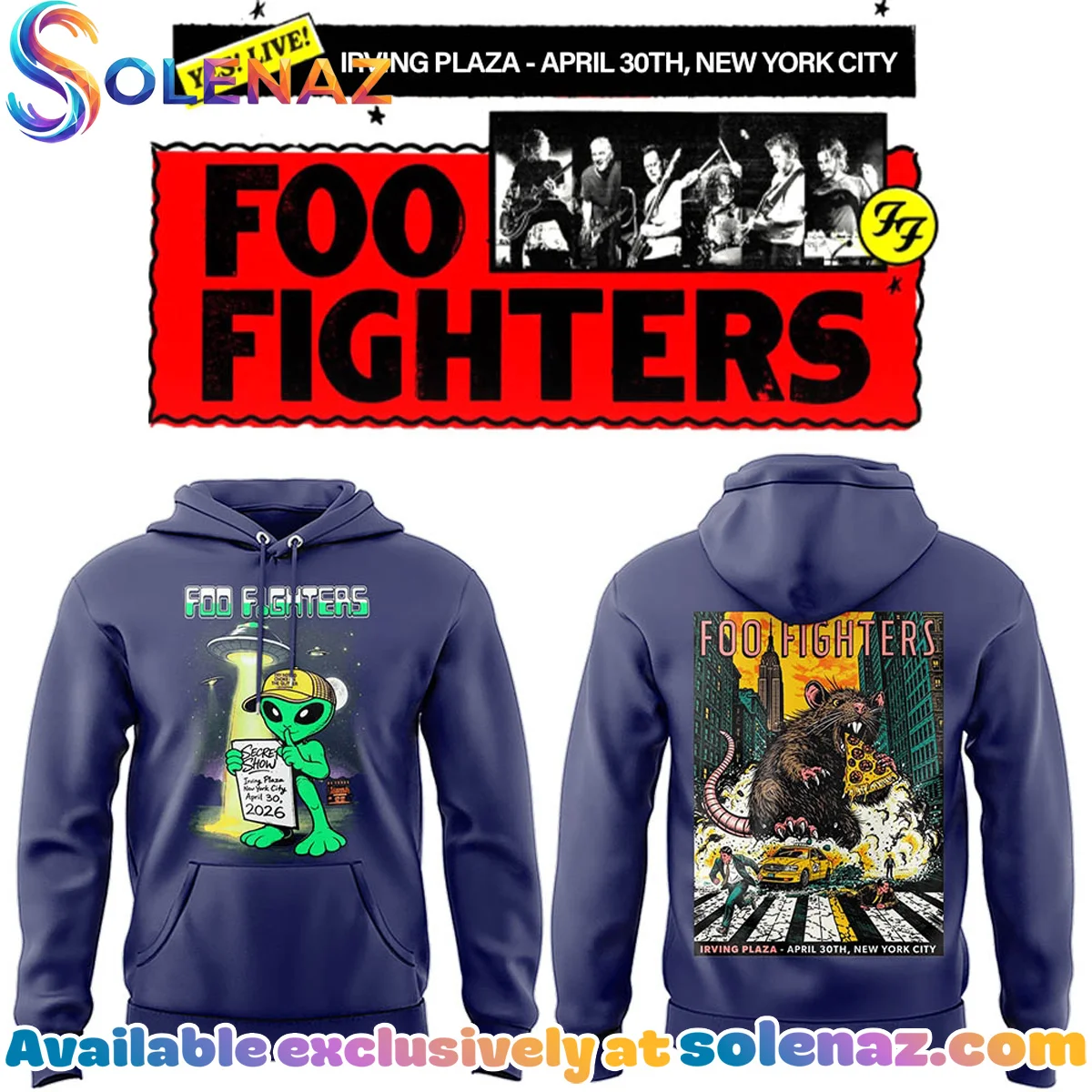 FF Irving Plaza New York City T-Shirt & Hoodie (Design 6)