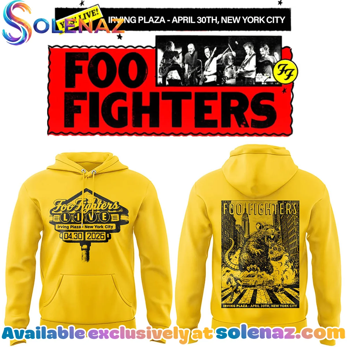 FF Irving Plaza New York City Shirt & Hoodie [Drop 9]