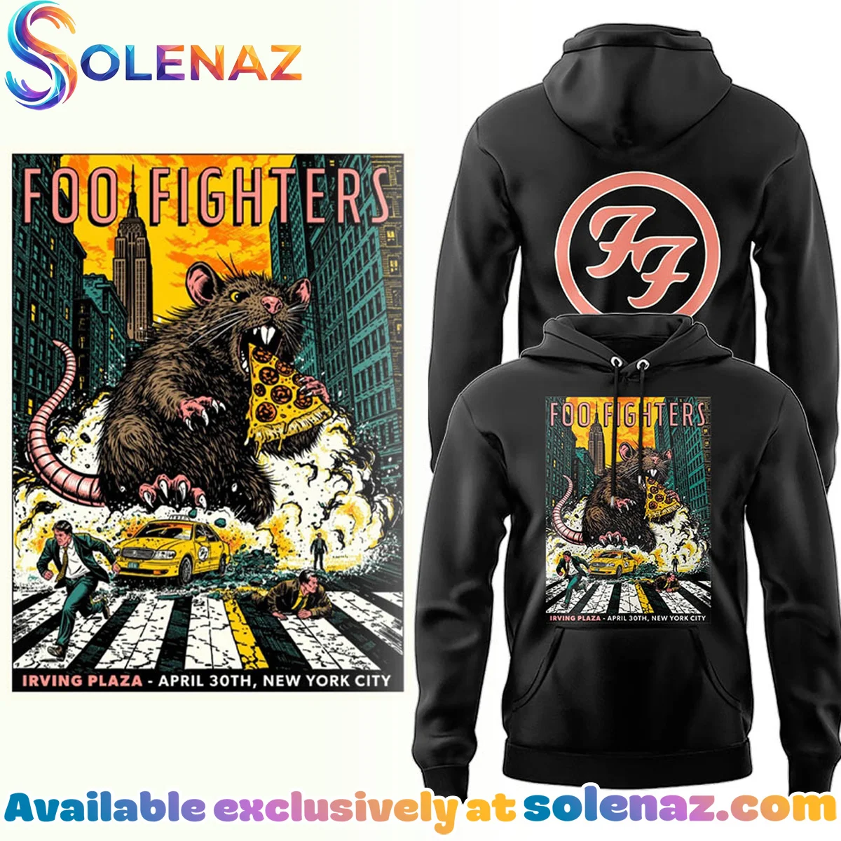 FF Irving Plaza New York City T-Shirt & Hoodie (Design 13)