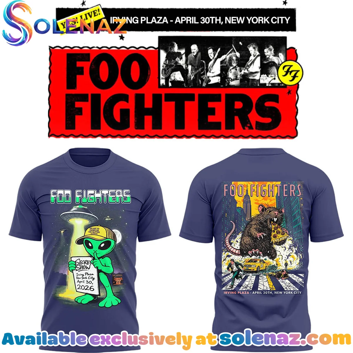 FF Irving Plaza New York City T-Shirt & Hoodie (Release 18)