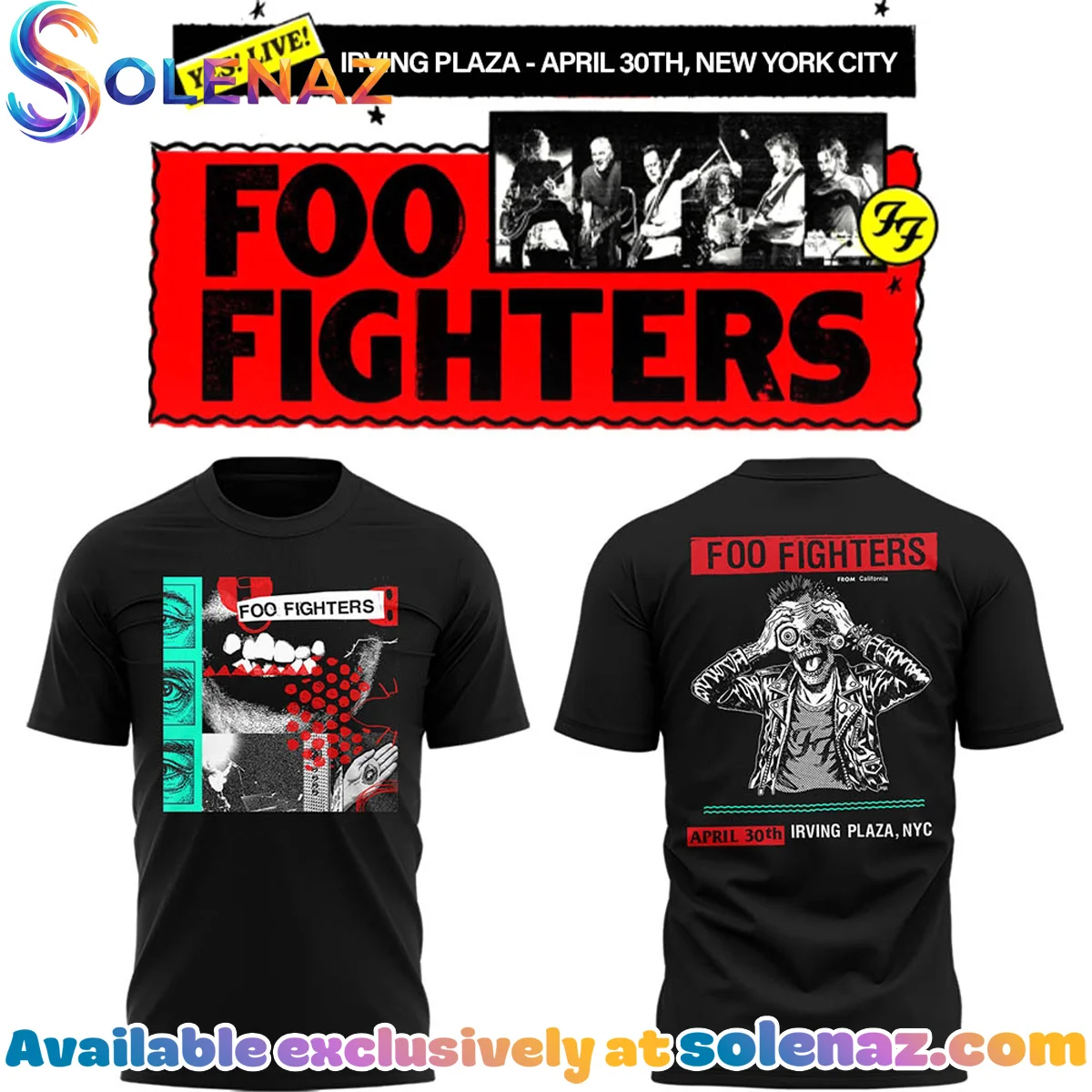 FF Secret Show Irving Plaza New York City Shirt & Hoodie - Part 2