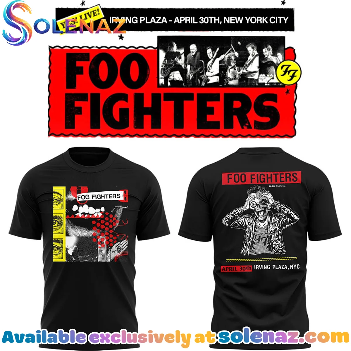 FF Secret Show Irving Plaza New York City Shirt & Hoodie - Part 3