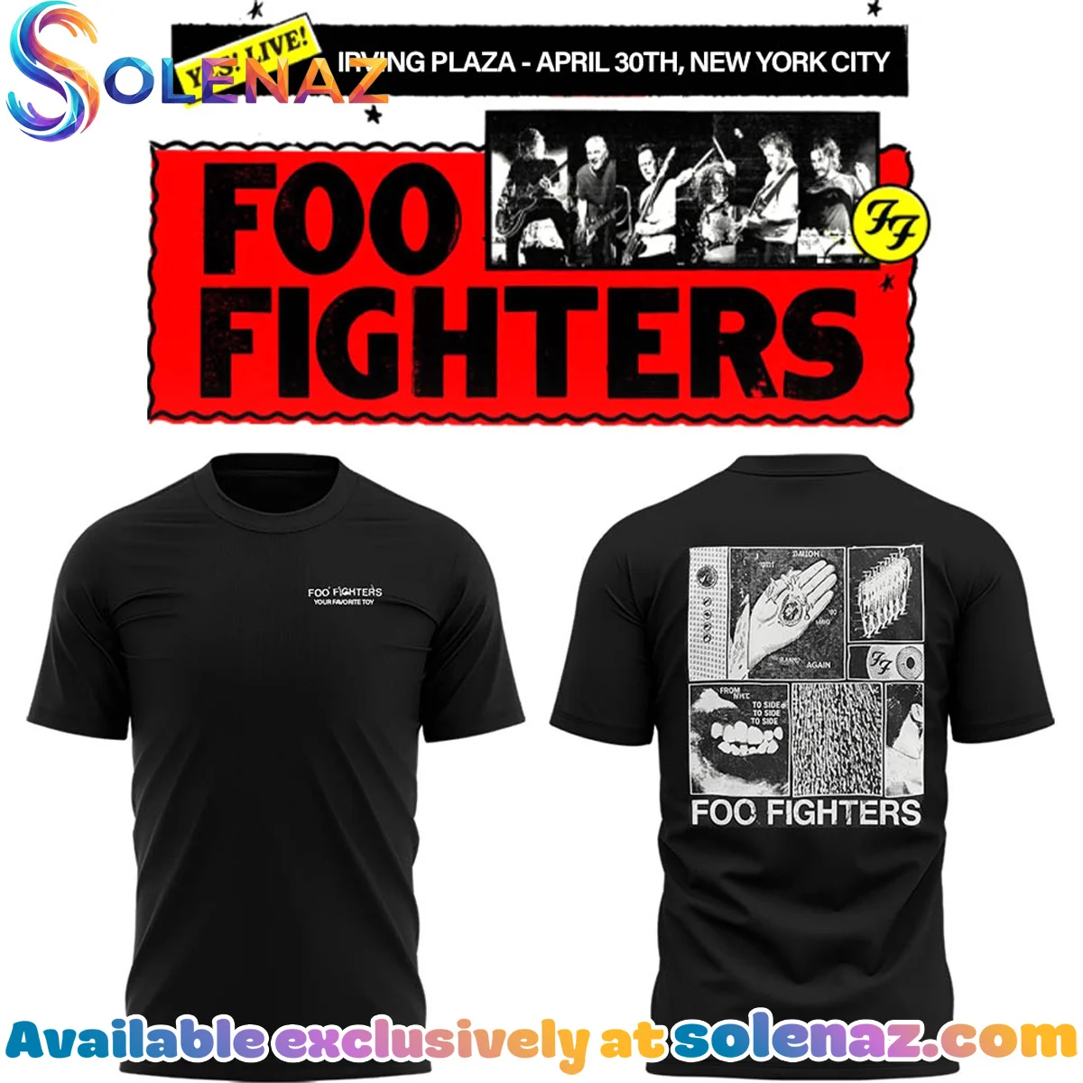 FF Secret Show Irving Plaza New York City Shirt & Hoodie (Design 5)