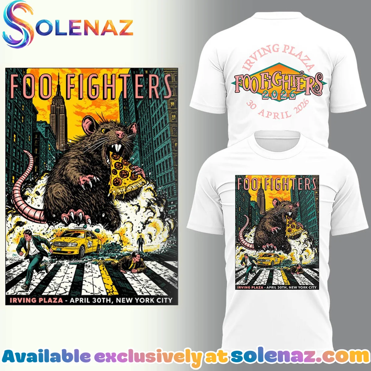 FF Secret Show Irving Plaza New York City T-Shirt & Hoodie - Part 8