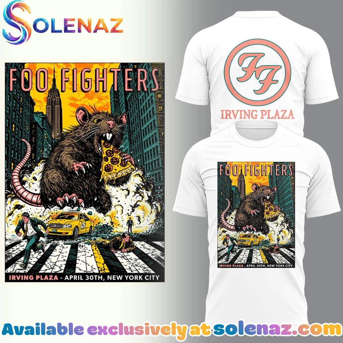 FF Secret Show Irving Plaza New York City Shirt & Hoodie (Design 9)