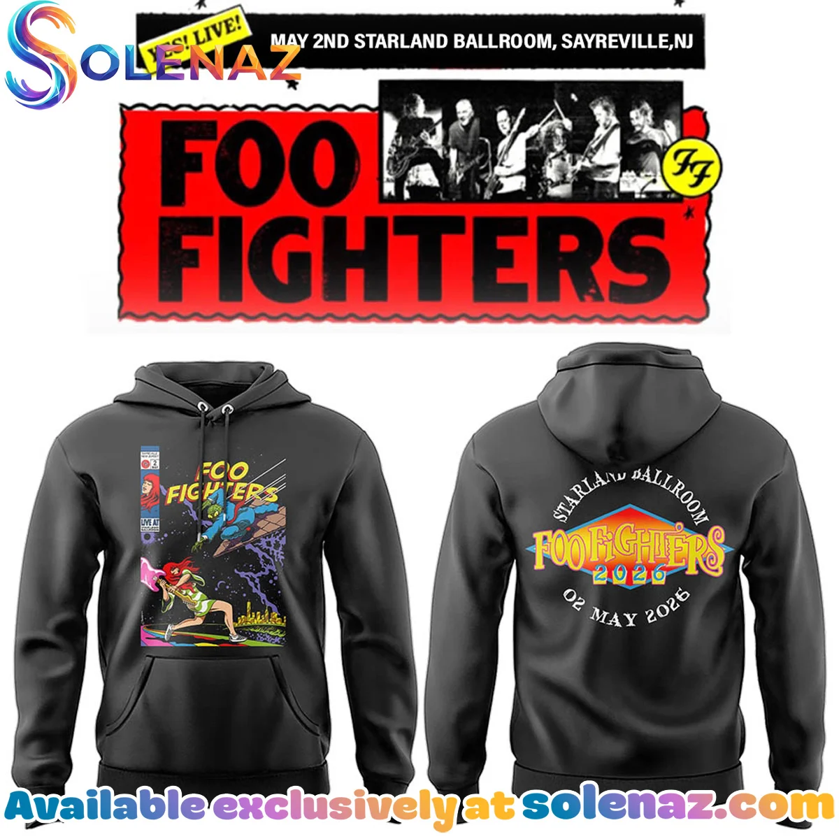 FF Secret Show Starland Ballroom Sayreville T-Shirt & Hoodie - Variant 2