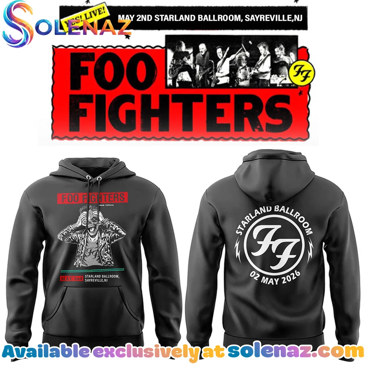 FF Secret Show Starland Ballroom Sayreville T-Shirt & Hoodie - Series 3