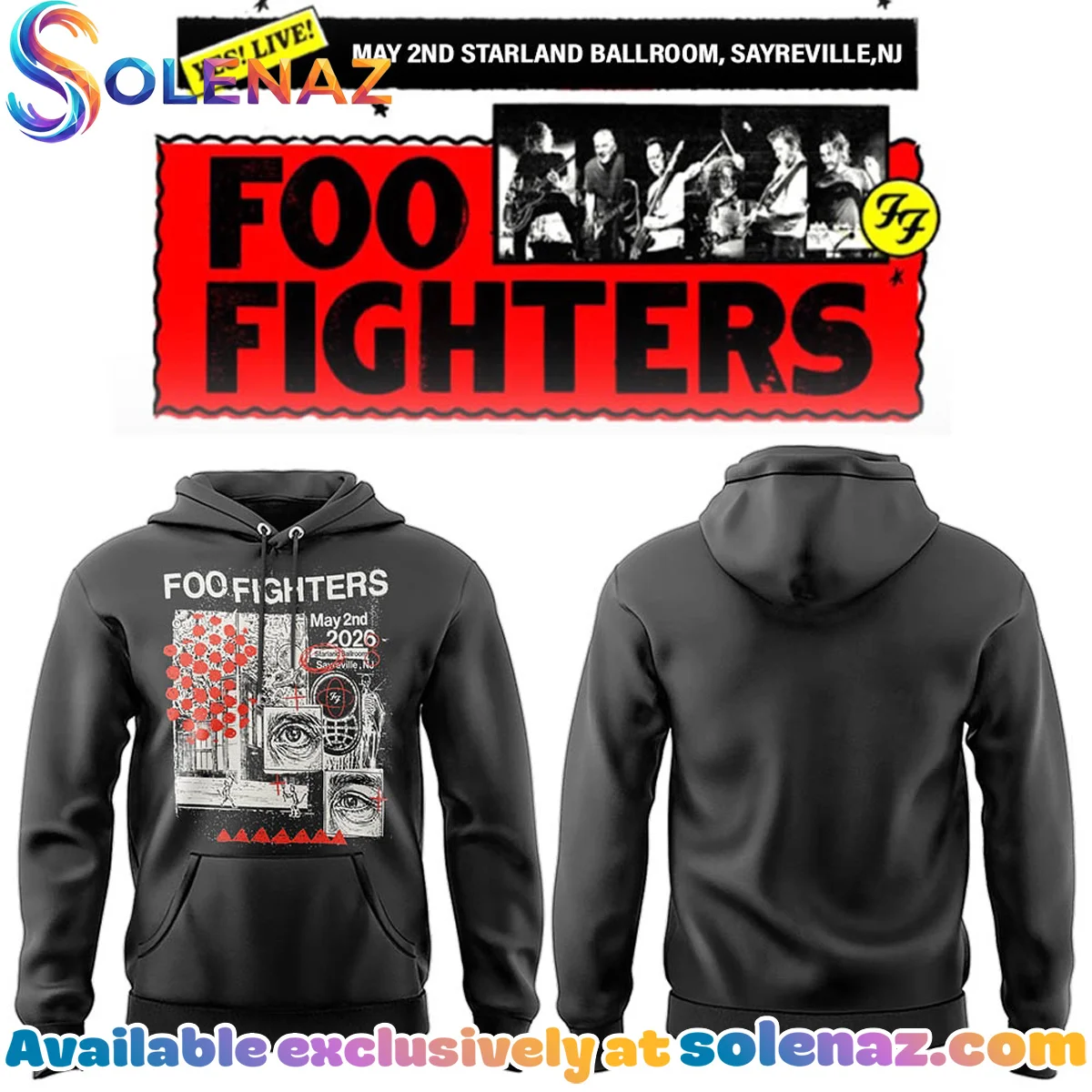 FF Secret Show Starland Ballroom Sayreville T-Shirt & Hoodie [Batch 5]