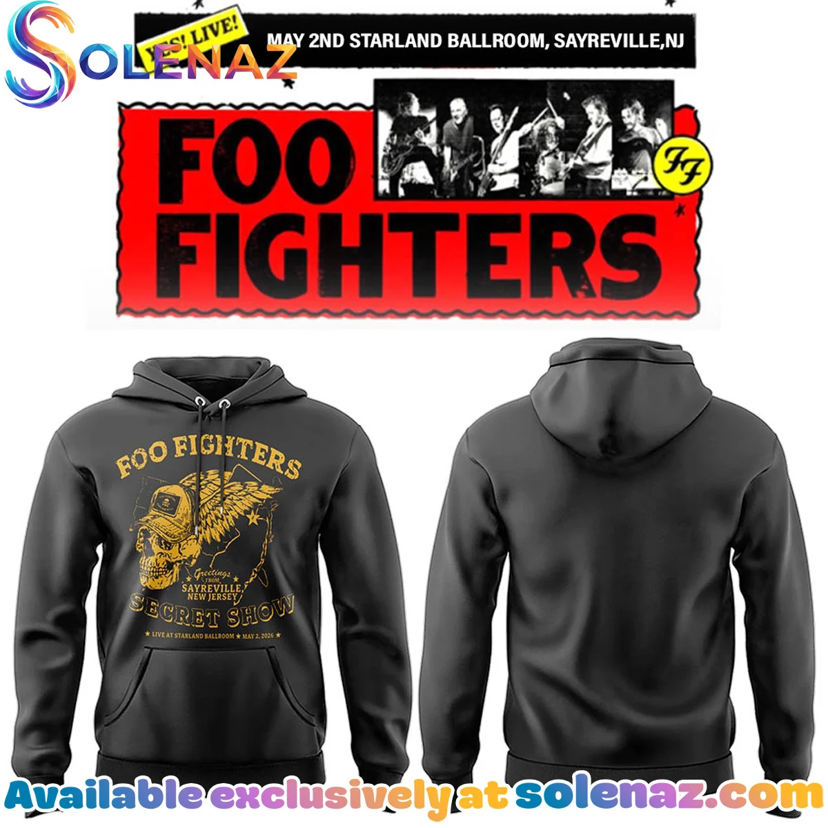 FF Secret Show Starland Ballroom Sayreville Shirt & Hoodie [Batch 6]
