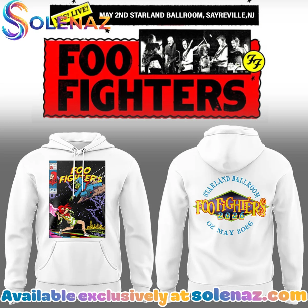 FF Secret Show Starland Ballroom Sayreville T-Shirt & Hoodie (Release 7)