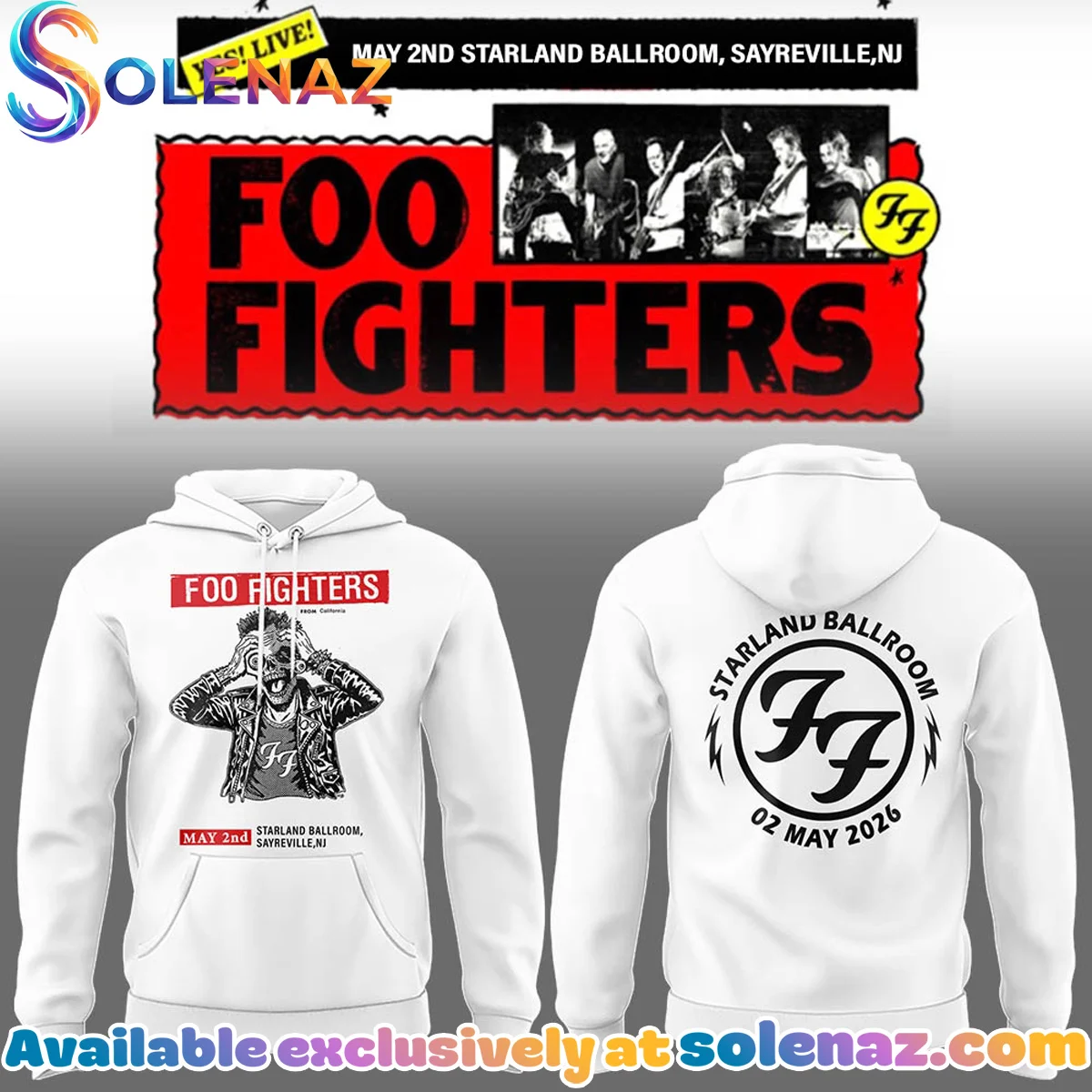 FF Secret Show Starland Ballroom Sayreville T-Shirt & Hoodie (Release 8)