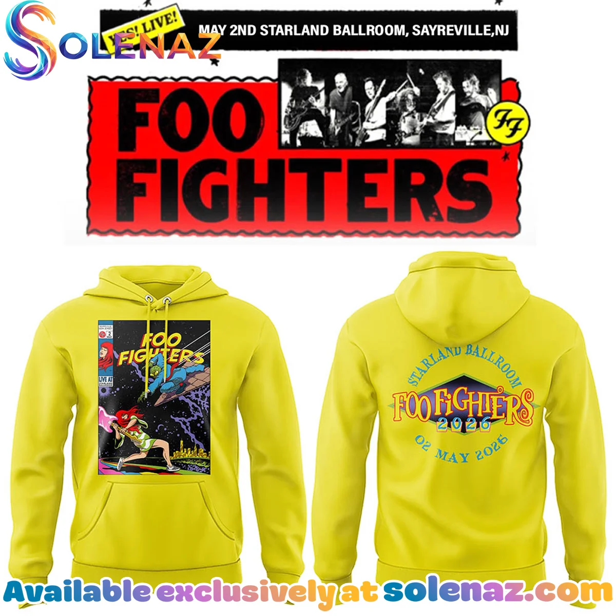 FF Secret Show Starland Ballroom Sayreville T-Shirt & Hoodie (Design 9)