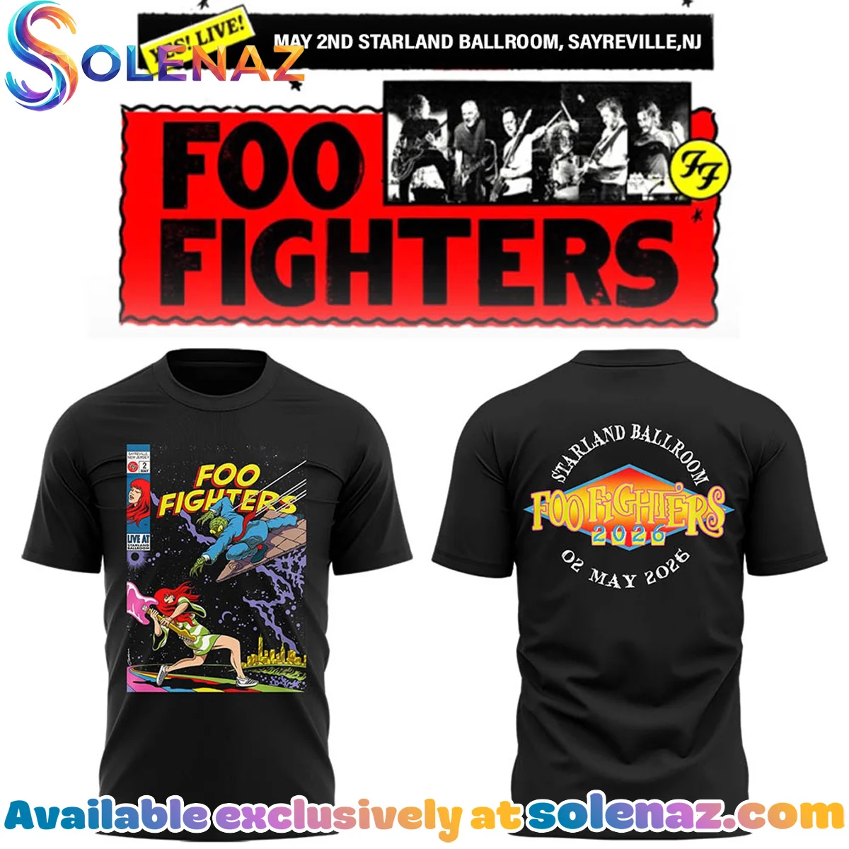 FF Secret Show Starland Ballroom Sayreville Shirt & Hoodie (Design 13)