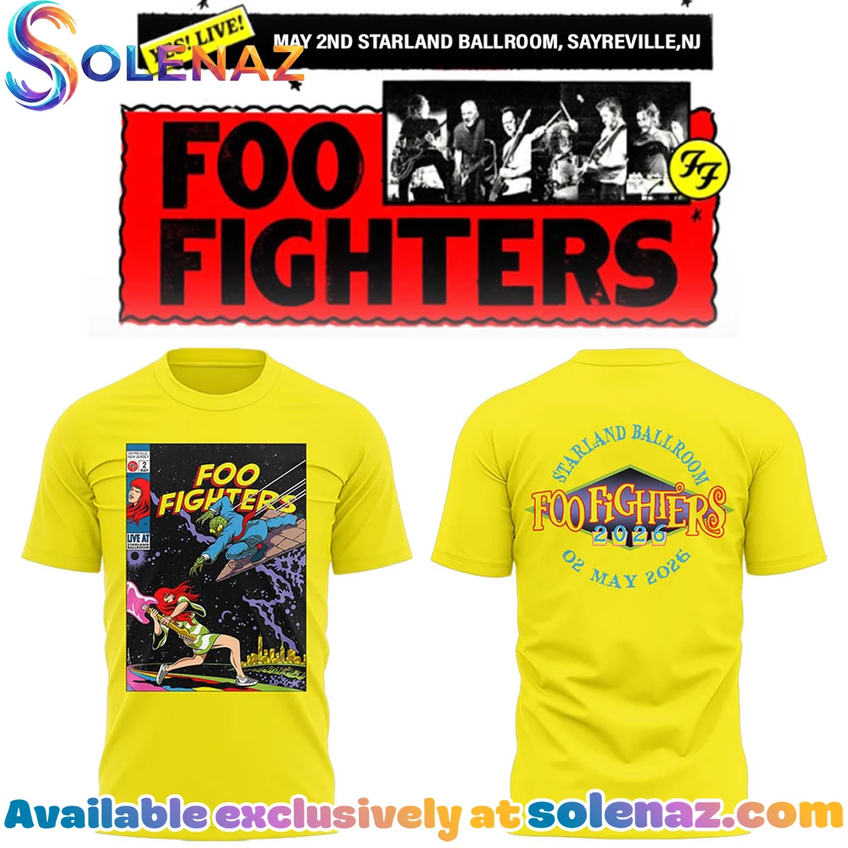 FF Secret Show Starland Ballroom Sayreville Shirt & Hoodie [Batch 14]