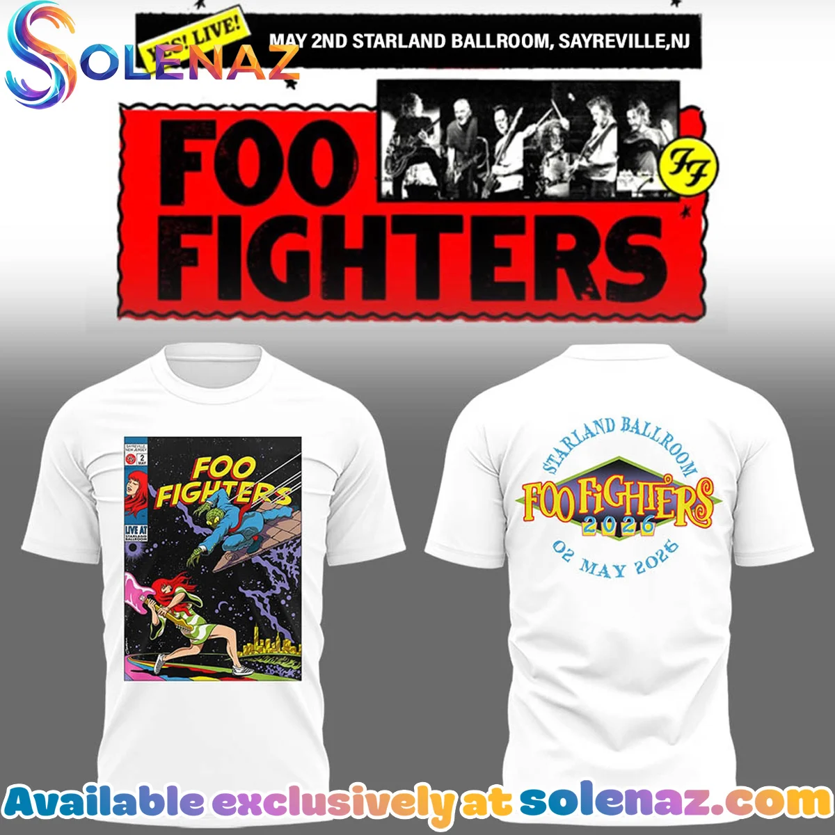 FF Secret Show Starland Ballroom Sayreville T-Shirt & Hoodie (Design 15)