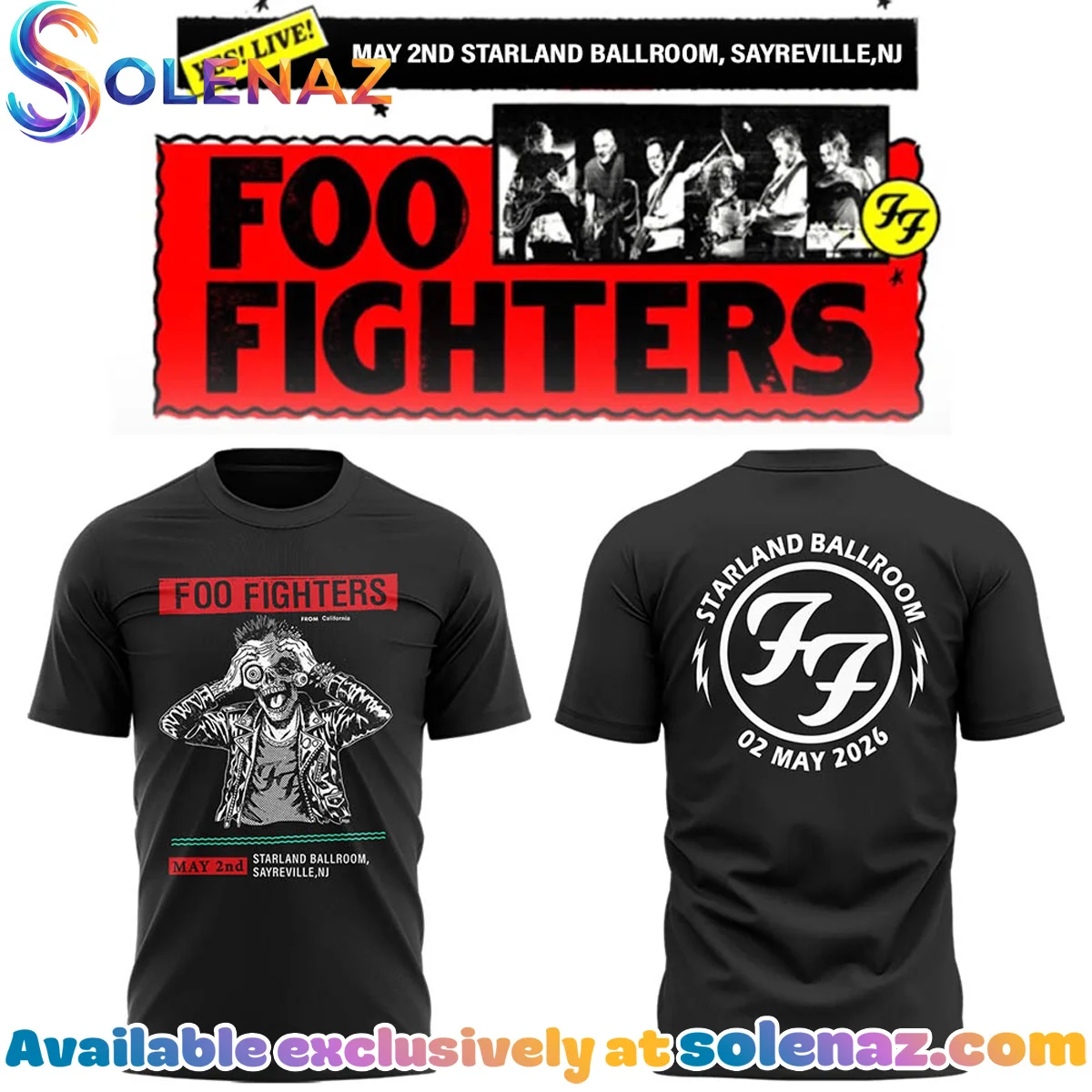 FF Secret Show Starland Ballroom Sayreville T-Shirt & Hoodie [Batch 16]