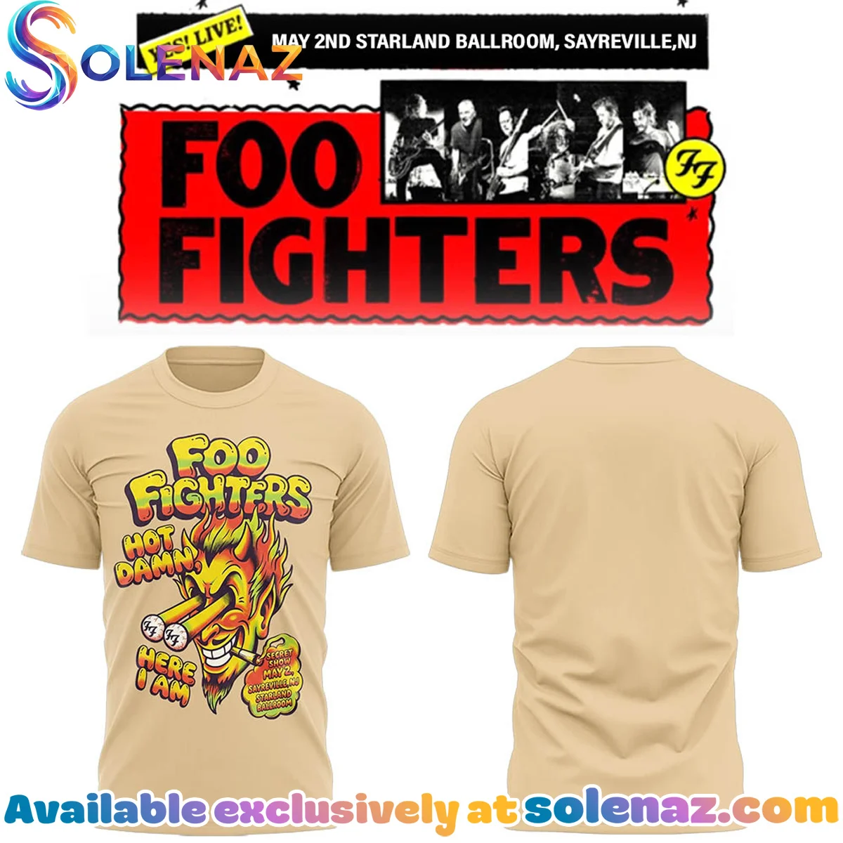 FF Secret Show Starland Ballroom Sayreville Shirt & Hoodie (Release 20)