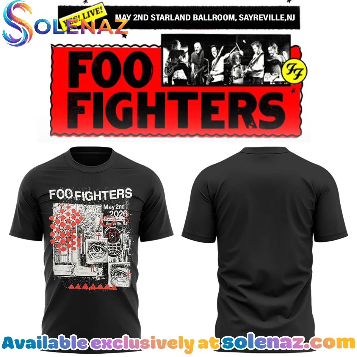 FF Secret Show Starland Ballroom Sayreville T-Shirt & Hoodie (Design 22)