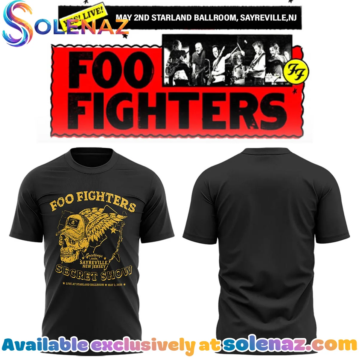 FF Secret Show Starland Ballroom Sayreville Shirt & Hoodie [Batch 23]
