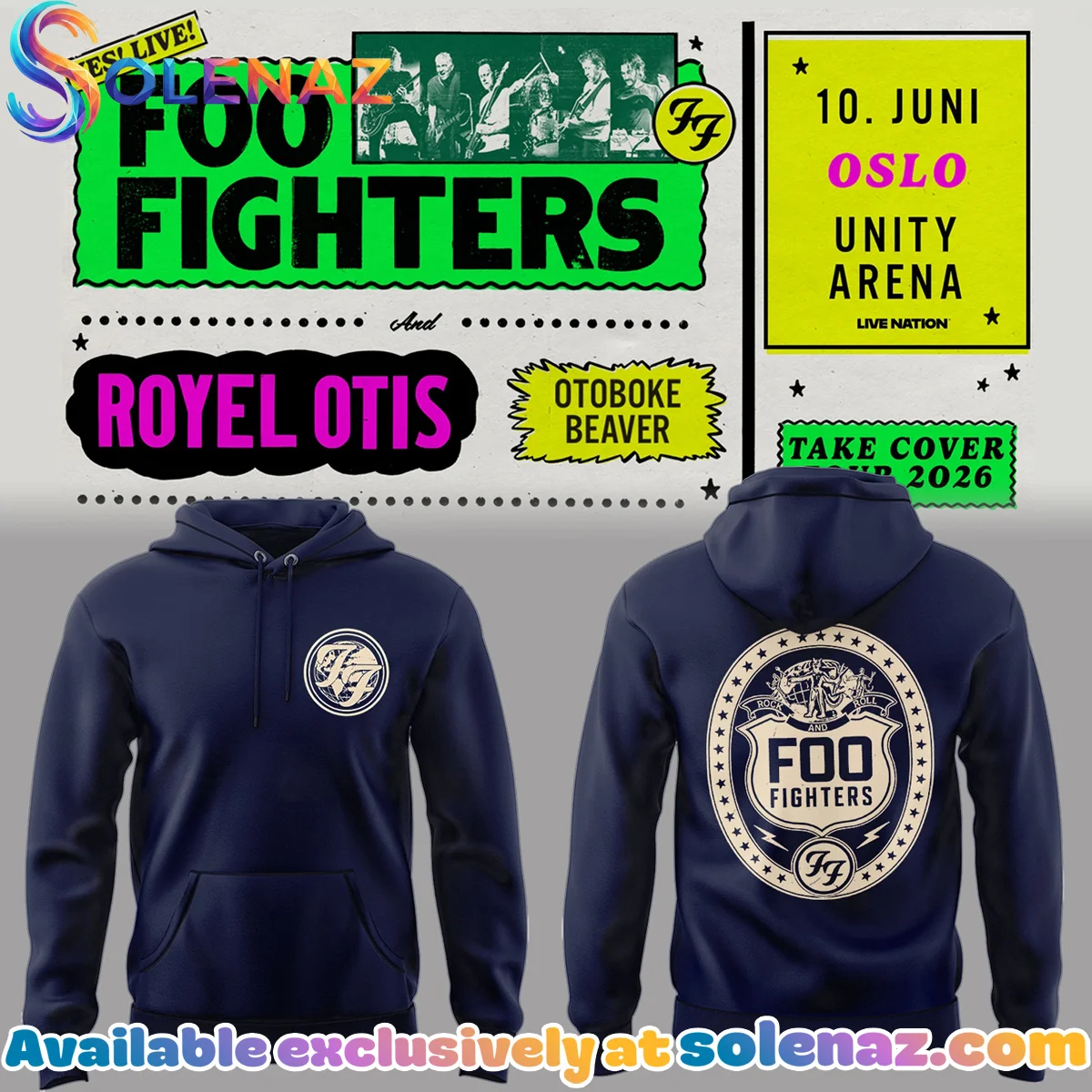 FF Take Cover Tour Shirt & Hoodie [Batch 4]