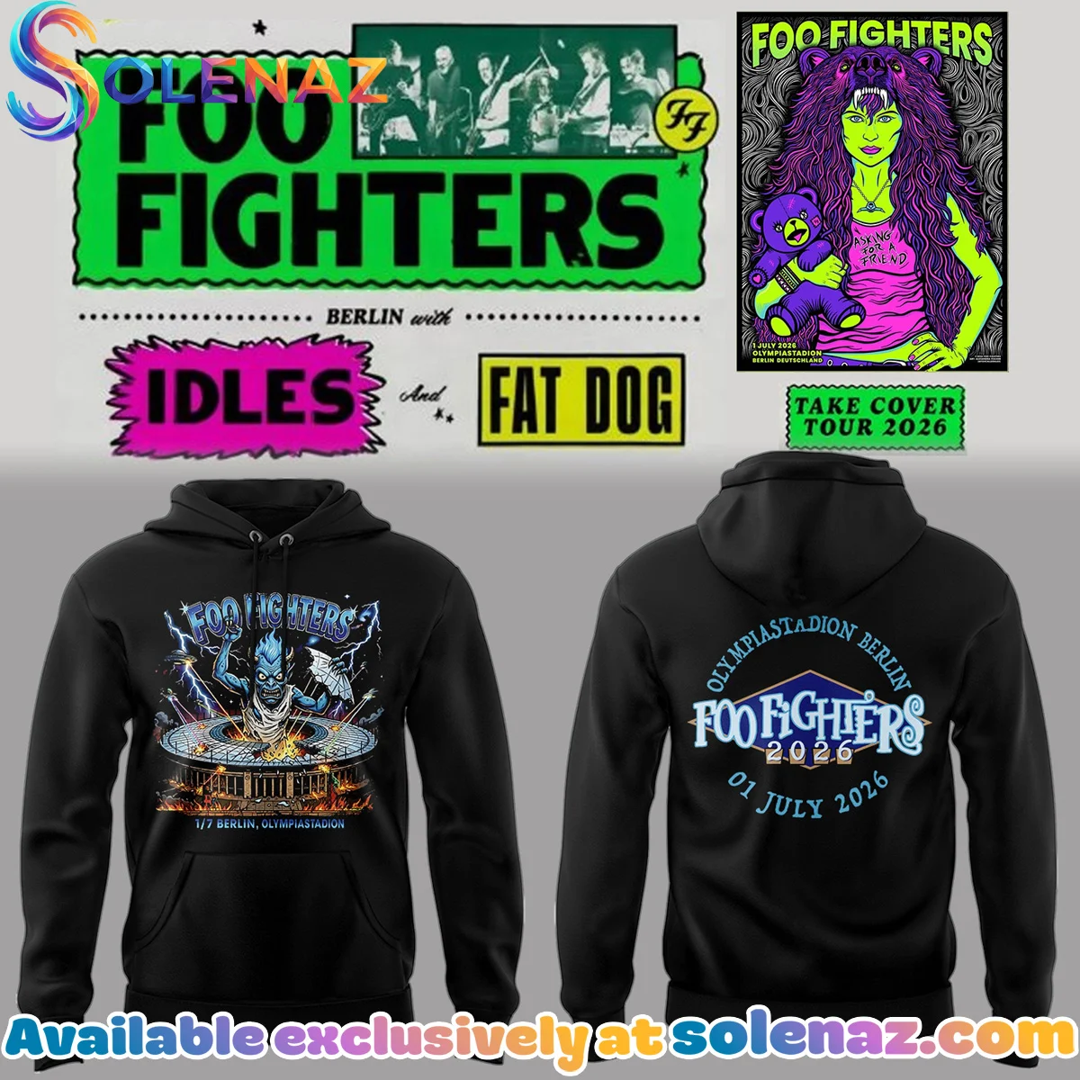 FF Take Cover Tour Shirt & Hoodie - Part 6