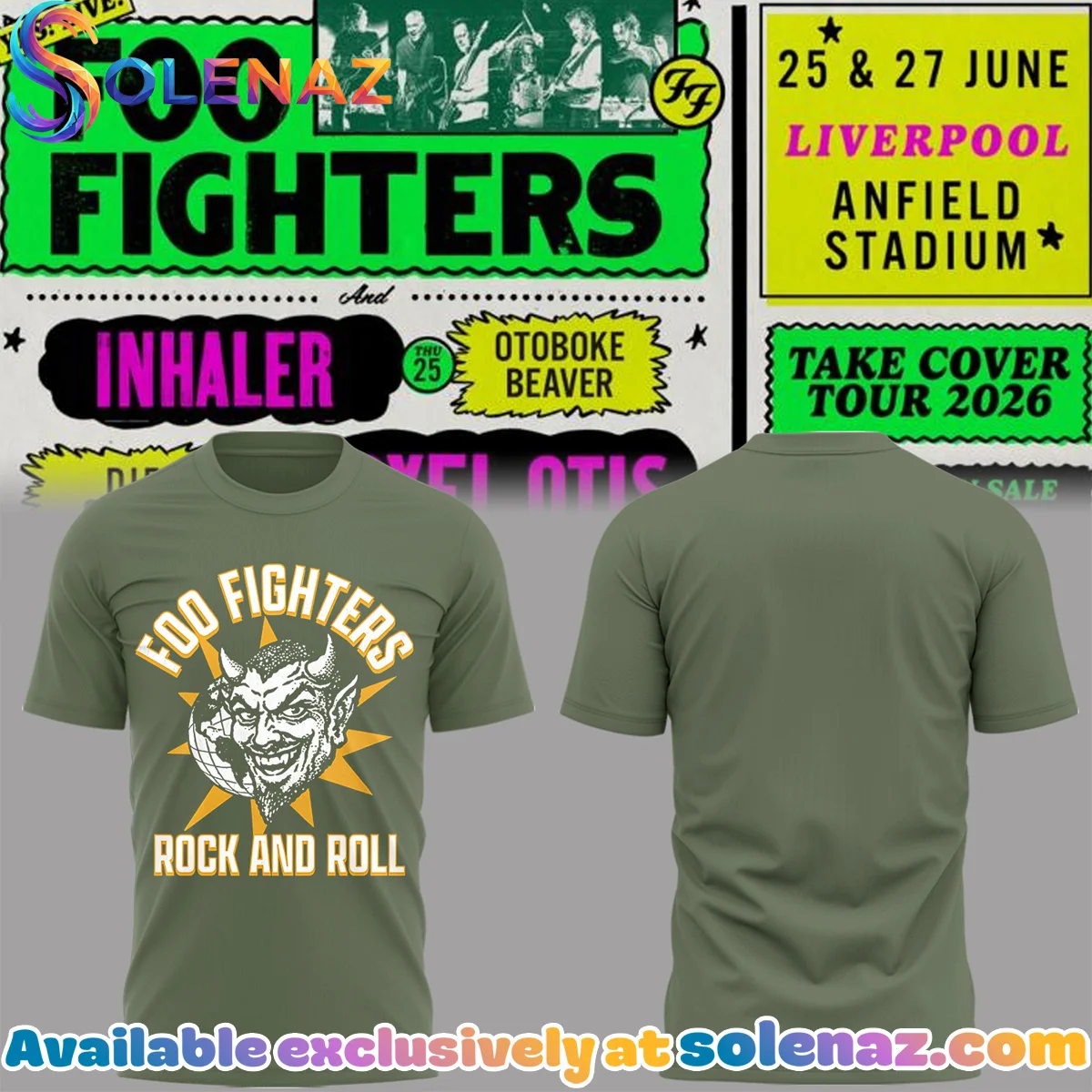FF Take Cover Tour T-Shirt & Hoodie [Batch 2]